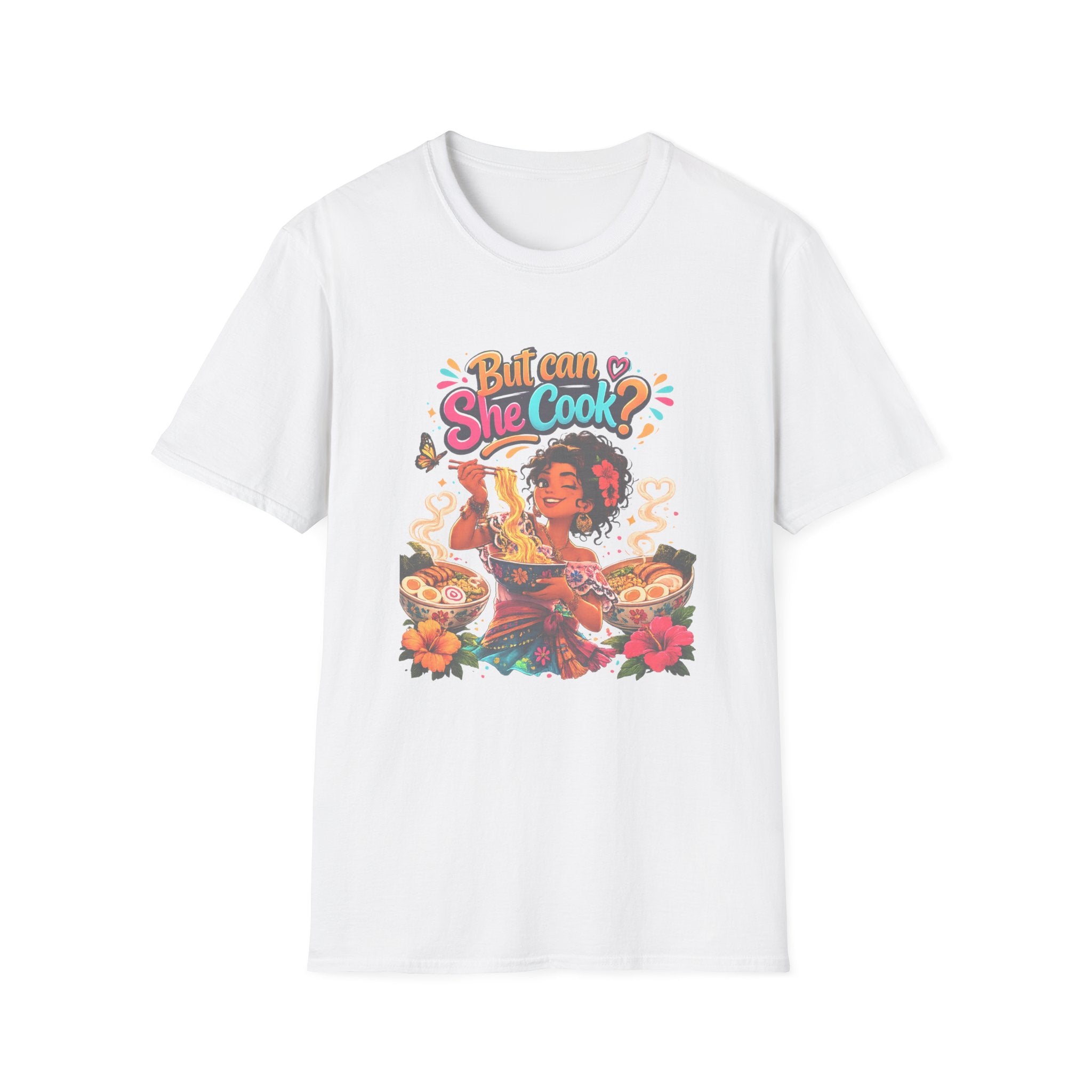 "But Can She Cook?" Retro Chef Graphic Tee