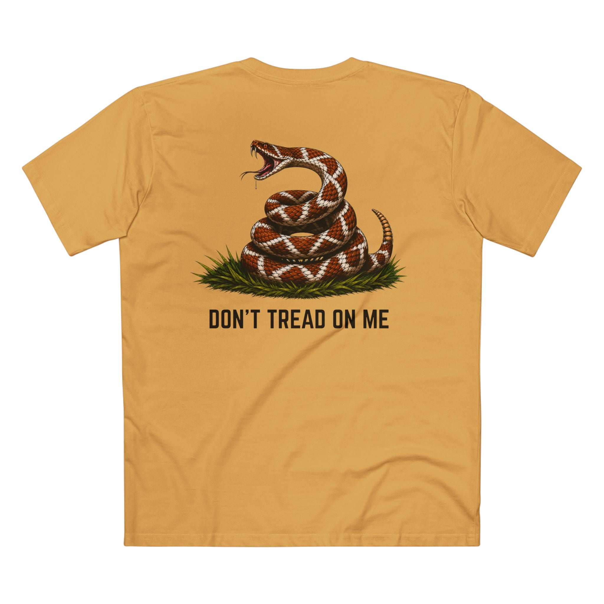 Don't Tread On Me Snake Tee - Patriotic Gadsden-Inspired Graphic T-Shirt
