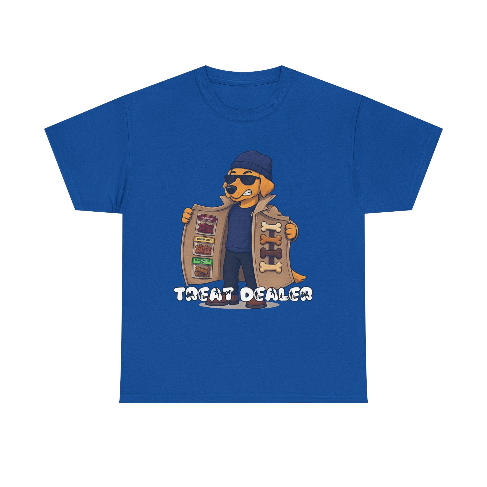Treat Dealer T-Shirt — Funny Dog Shirt with Paw Print