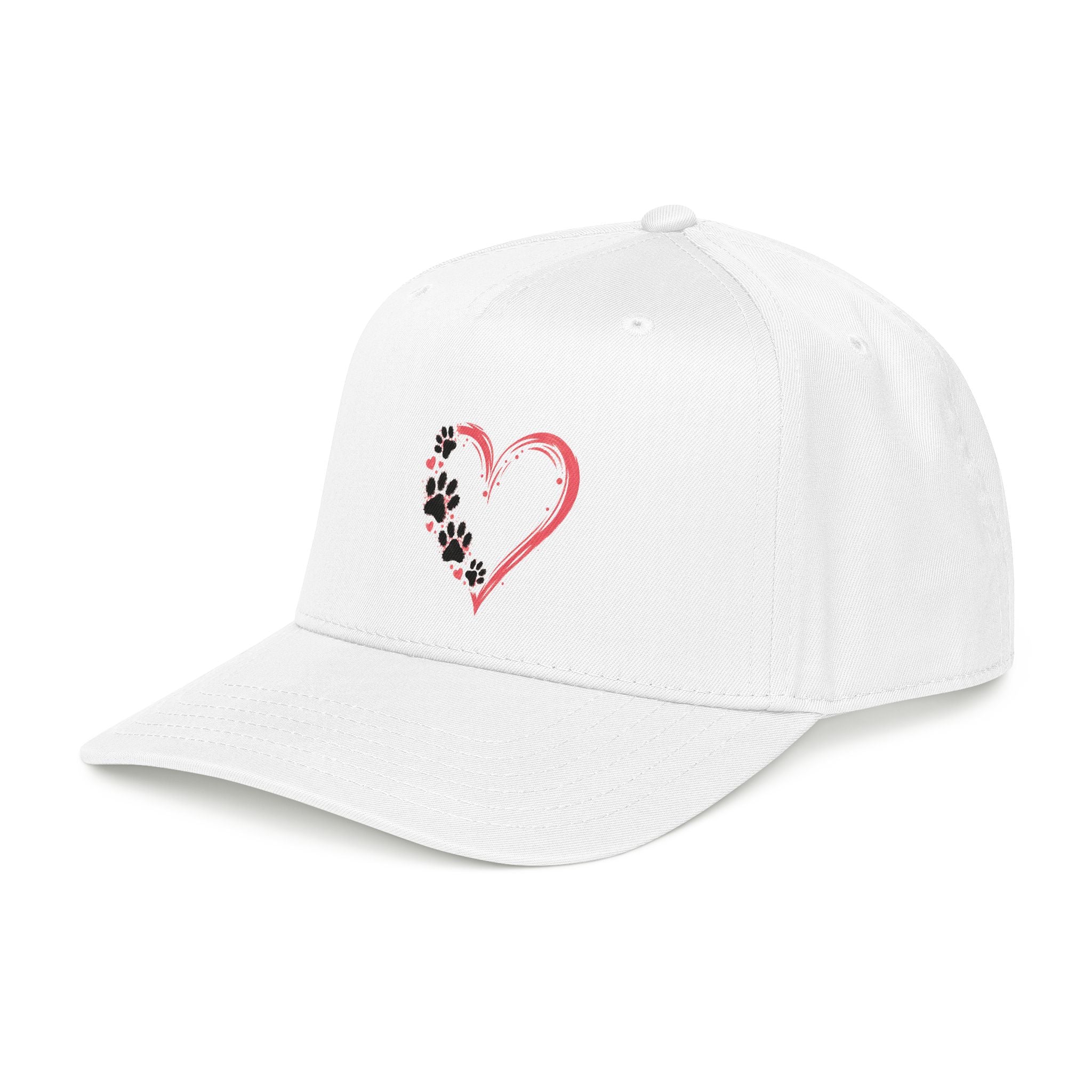 Dog Lover Heart  Baseball Cap
