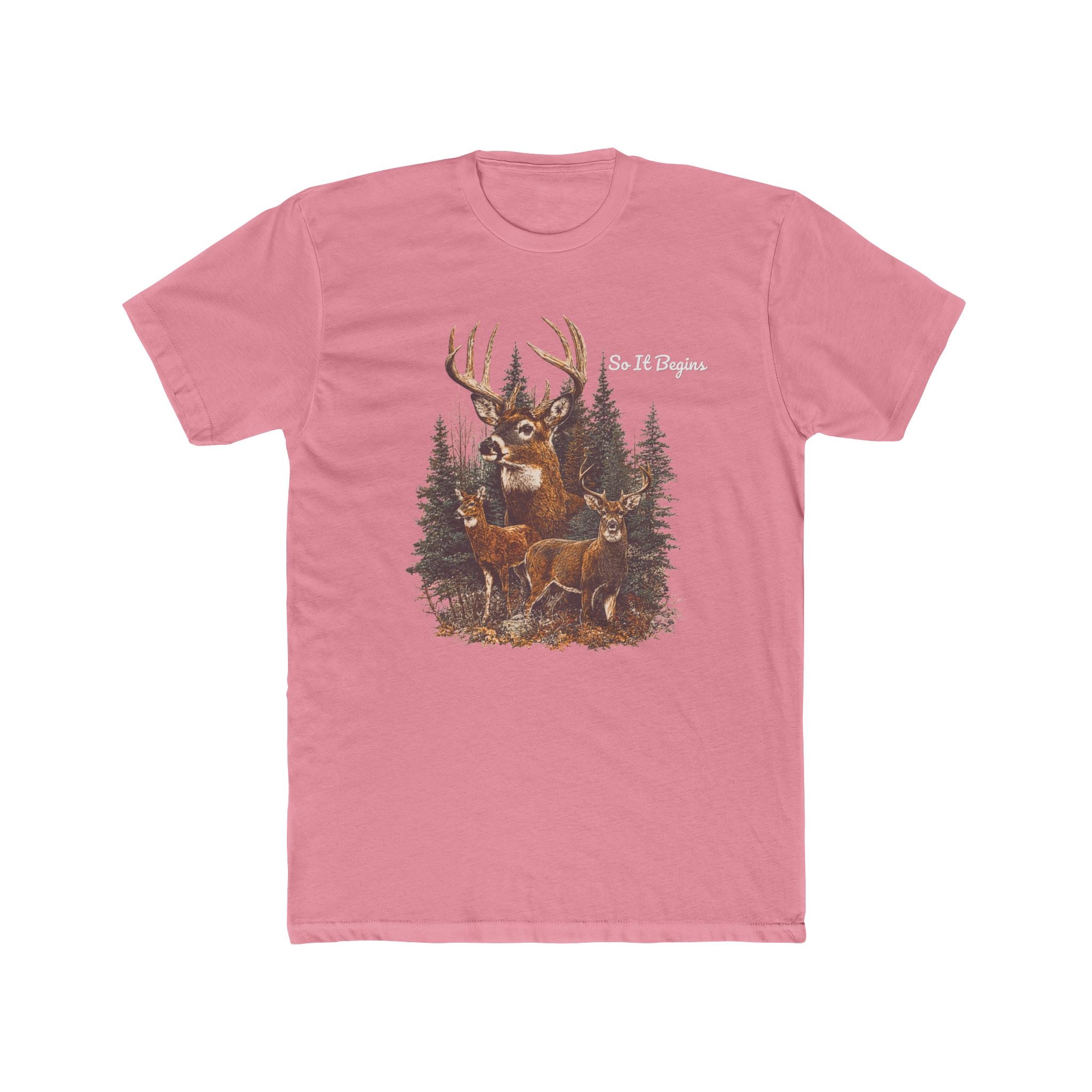 "So It Begins" Woodland Hunting Tee