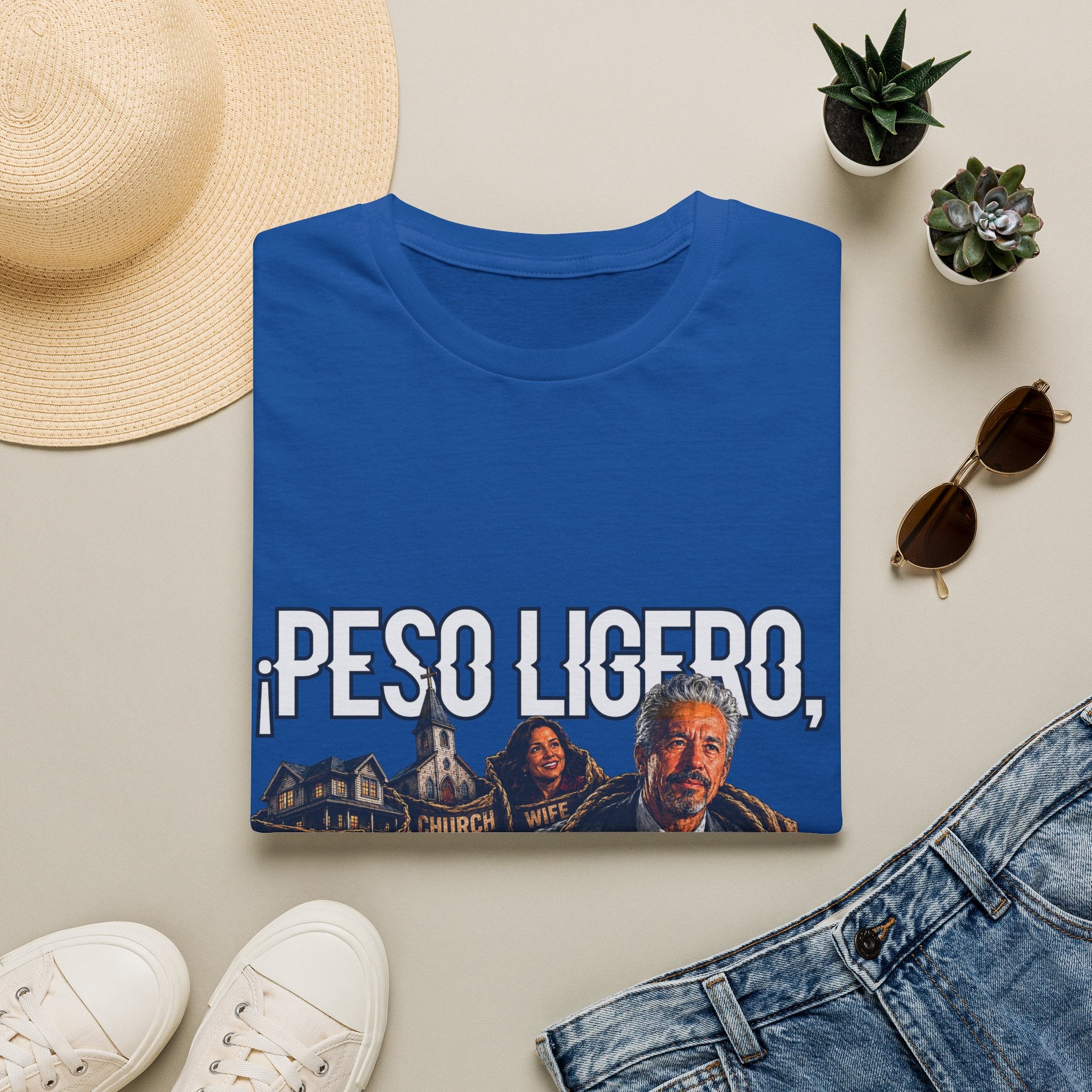 Light Weight Baby T-Shirt – Spanish Father shirt/¡Peso ligero, bebé!