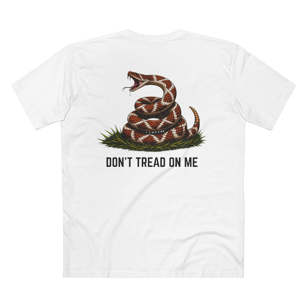 Don't Tread On Me Snake Tee - Patriotic Gadsden-Inspired Graphic T-Shirt