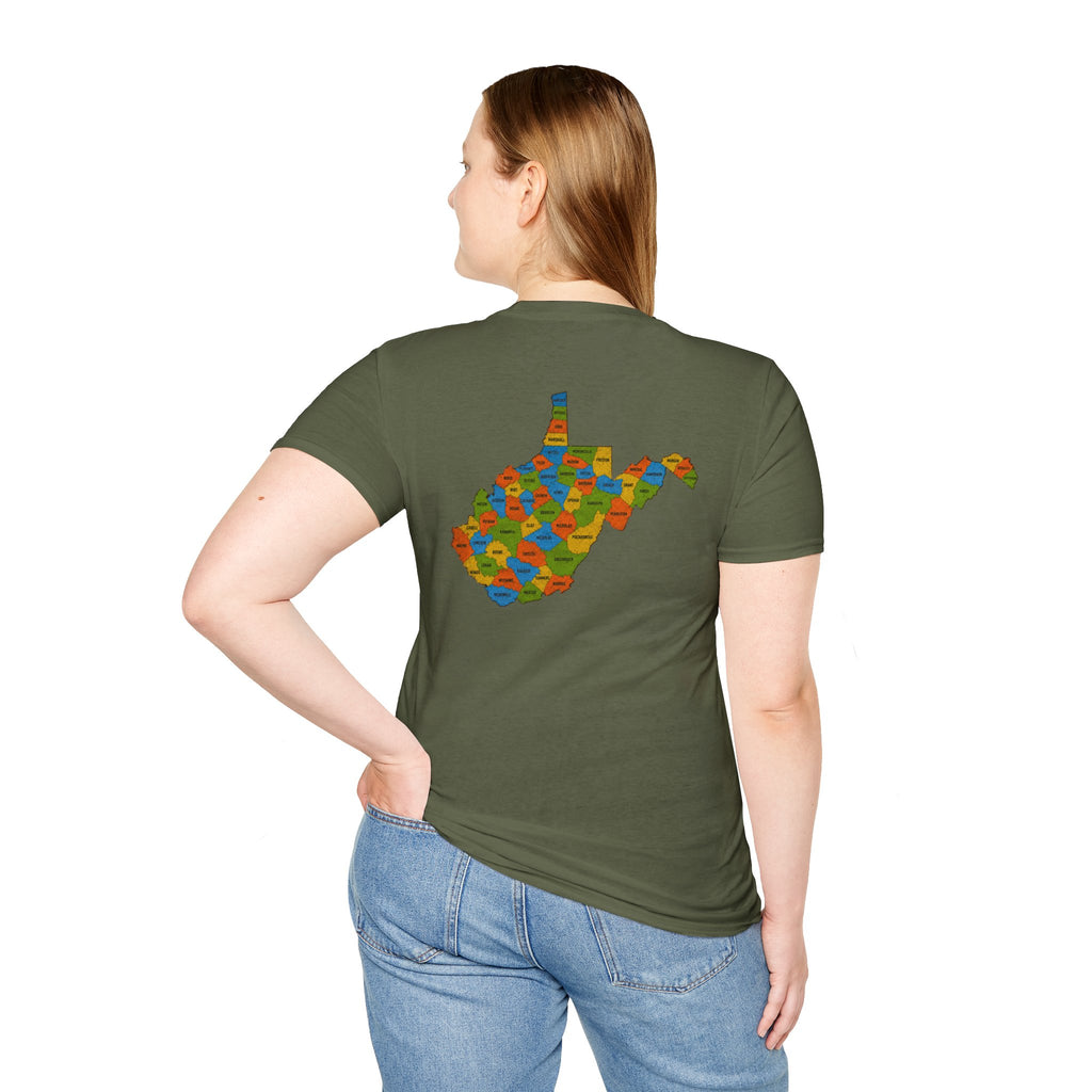 Don't Ask 100% Organic T-Shirt — West Virginia Pride Graphic Tee