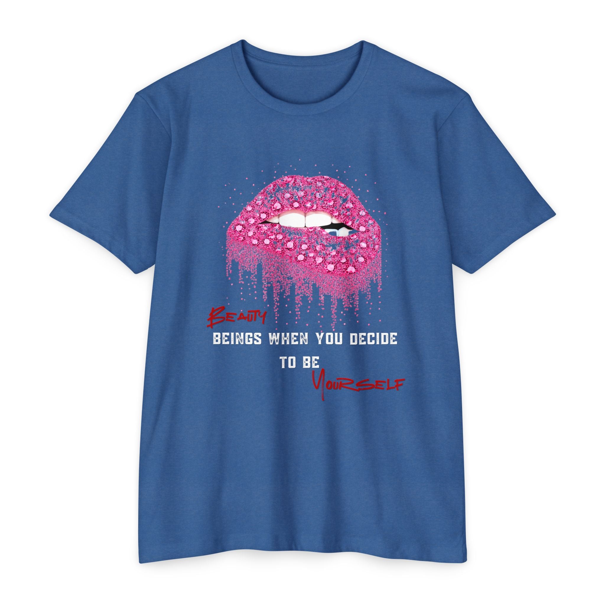 Glitter Lip  "Beauty Beings When You Decide to Be Yourself"