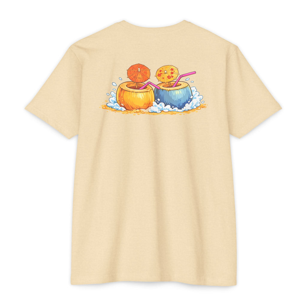 "Beaches, Vacations, & Good Drinks" Tropical Drink Tee