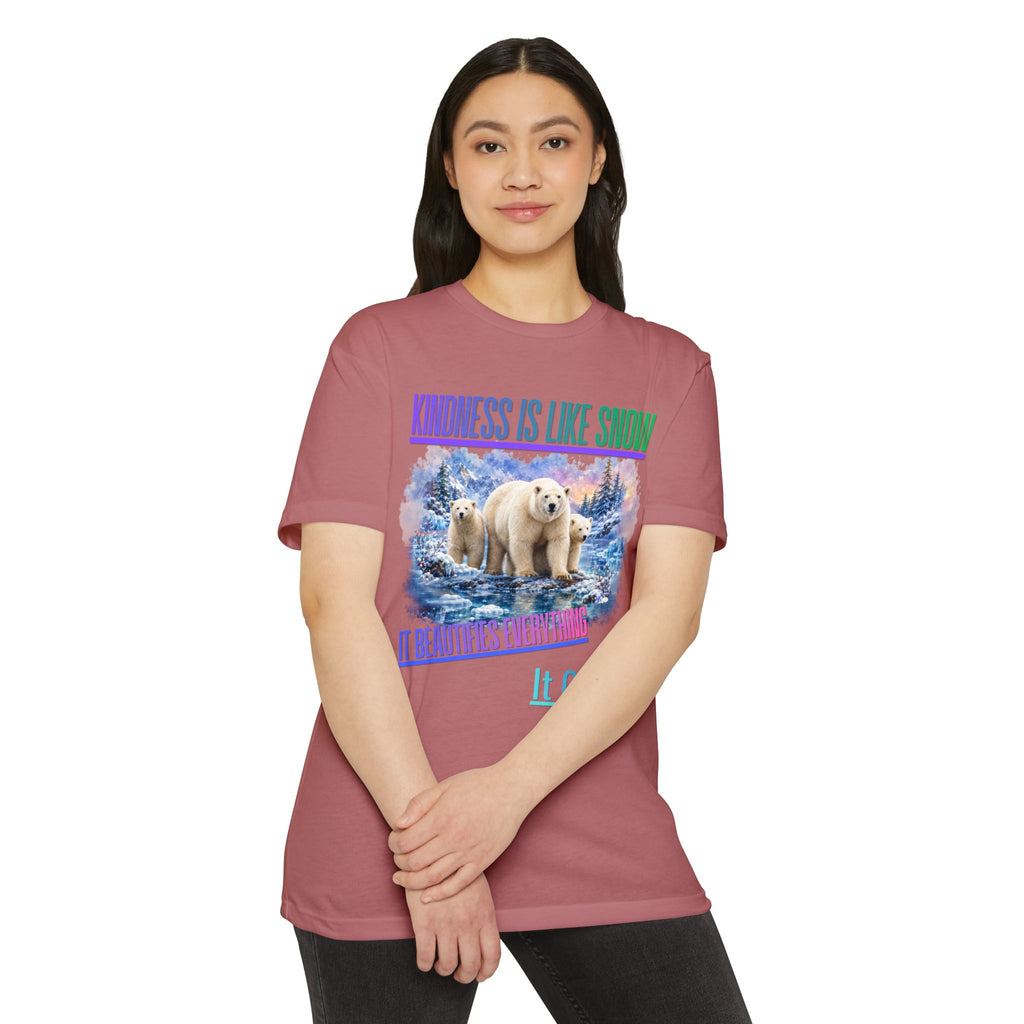 Kindness Is Like Snow Polar Bear T-Shirt