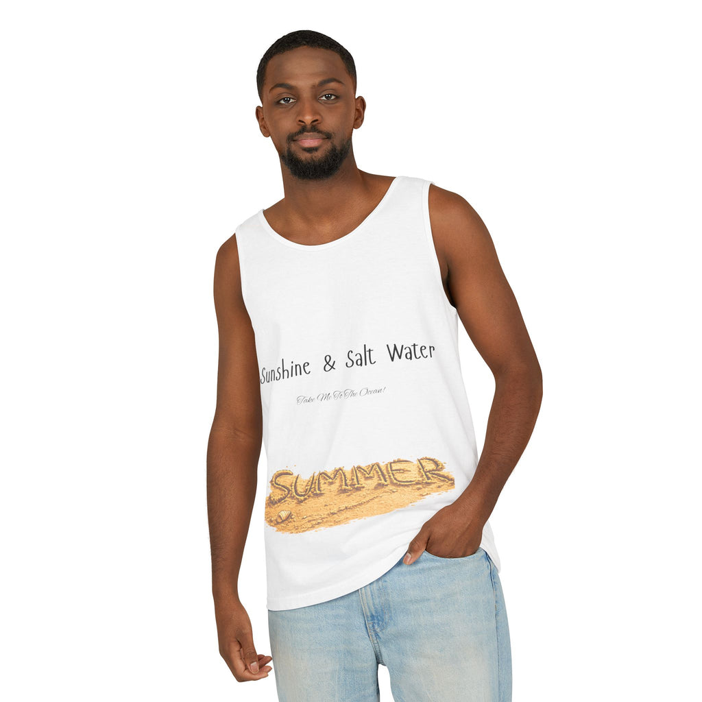 "Sunshine & Salt Water" Beach Graphic
