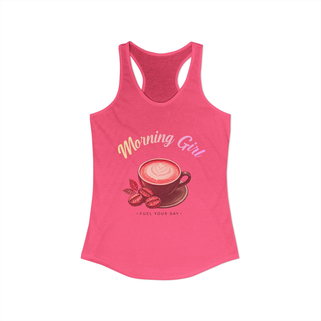 Morning Girl Racerback Tank