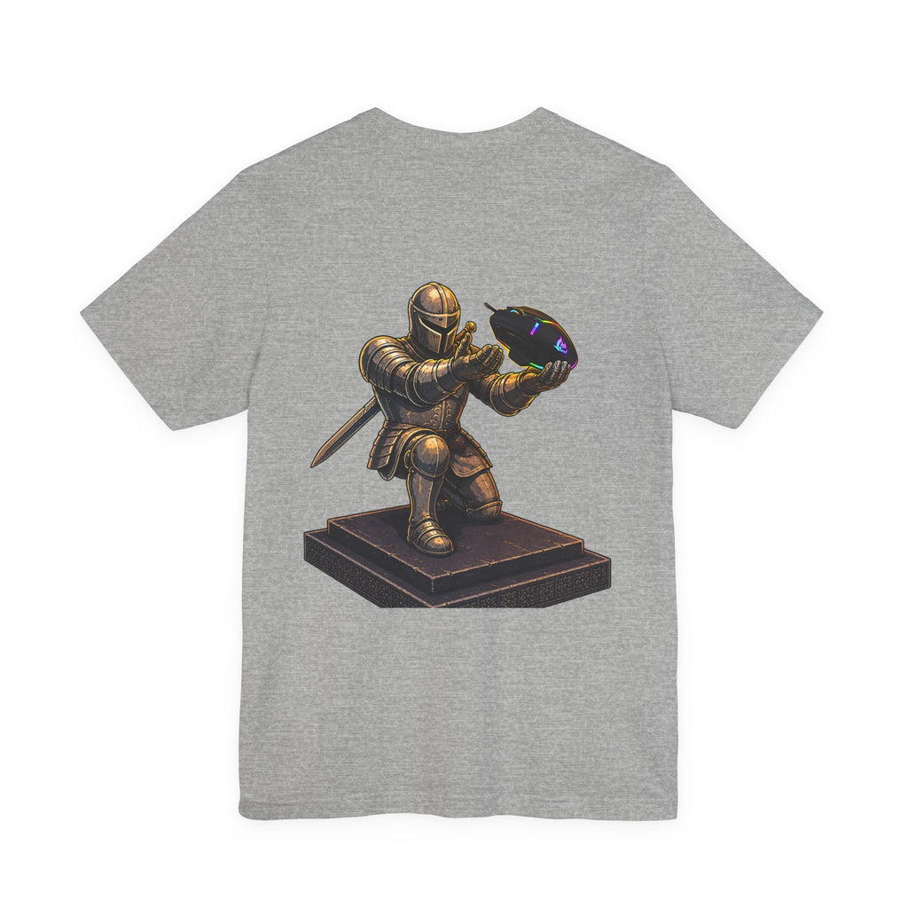 "Let Me Put You On Game" PC Mouse— Retro Gamer Knight Graphic Tee