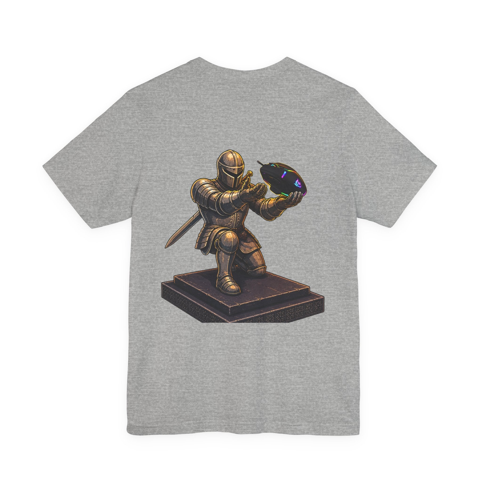 "Let Me Put You On Game" PC Mouse— Retro Gamer Knight Graphic Tee
