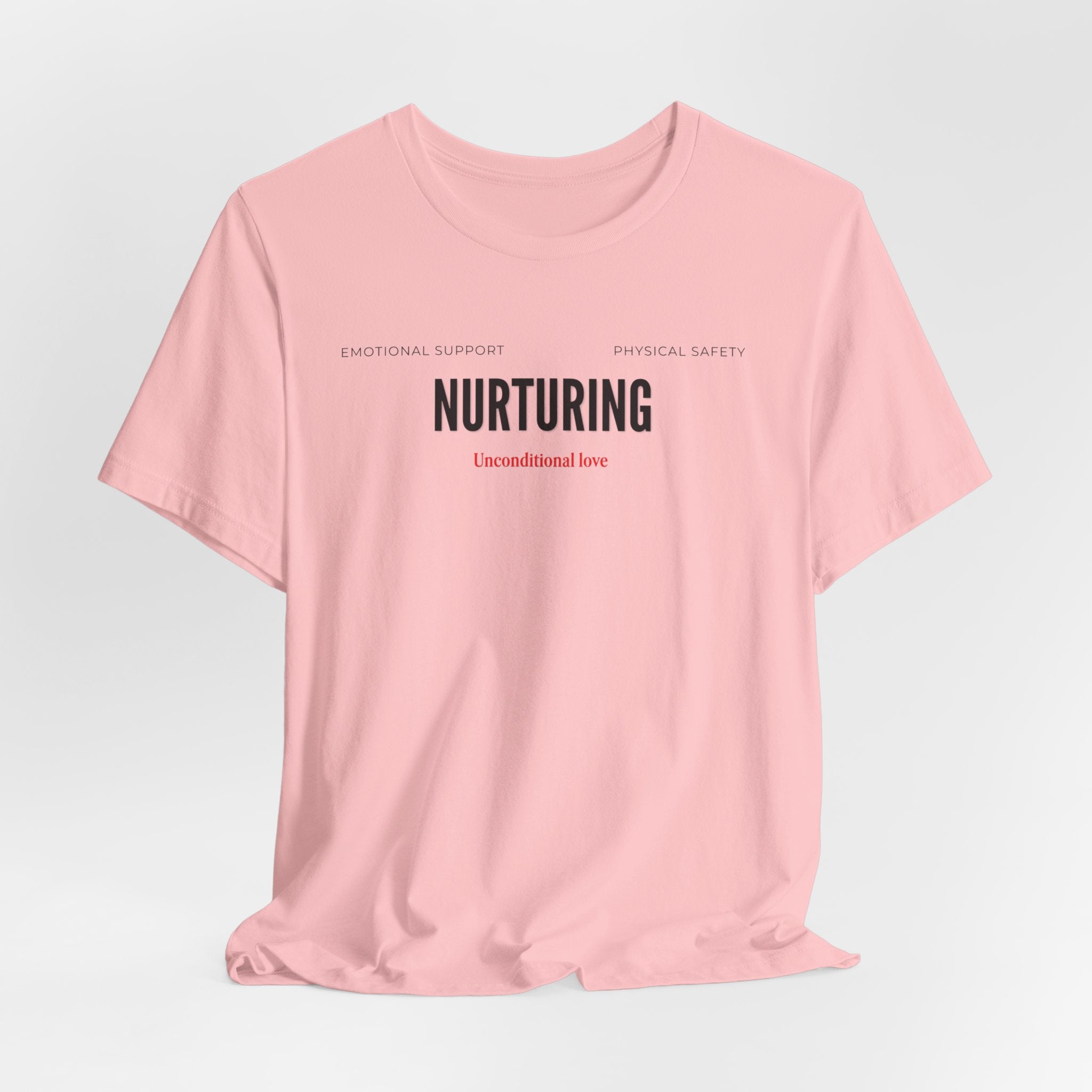 Nurturing Mother Tee — Silhouette Family Short Sleeve Shirt