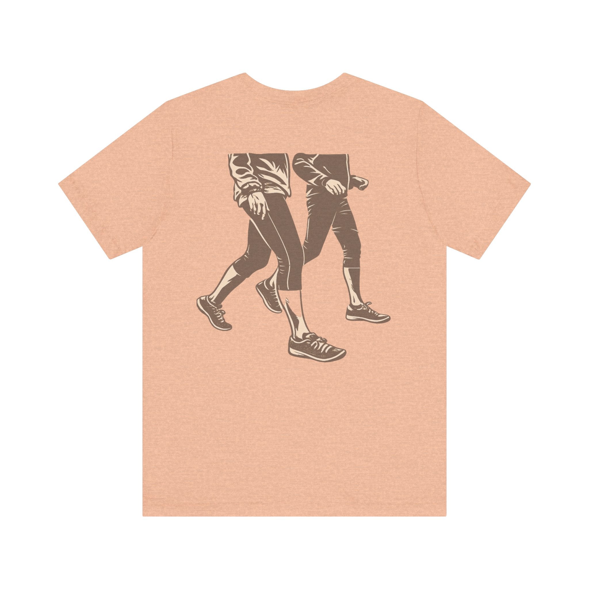 Good Morning Walk Tee — Retro Walking Graphic T-Shirt for Fitness & Morning Strolls
