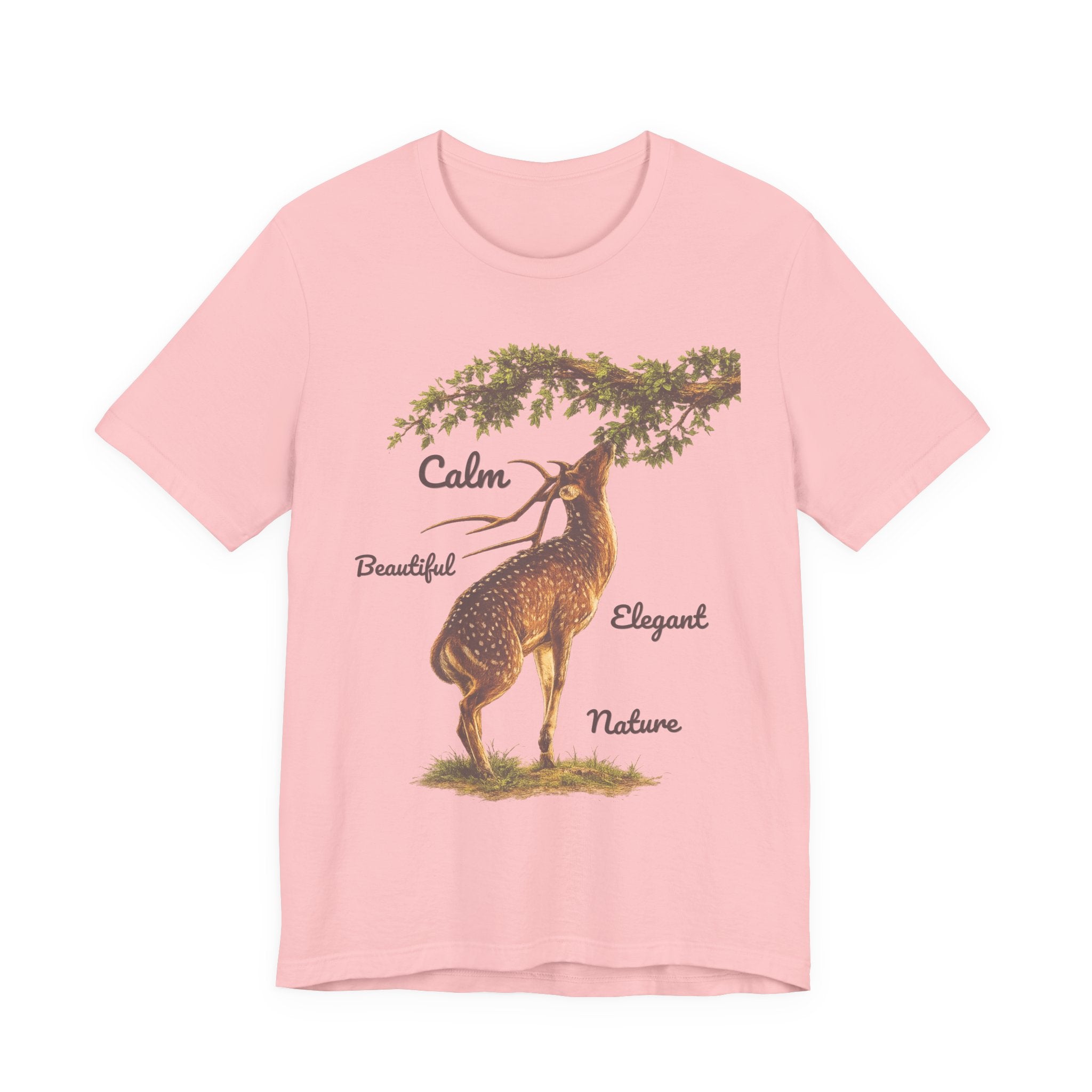 Calm Elegant Nature Deer T-Shirt
