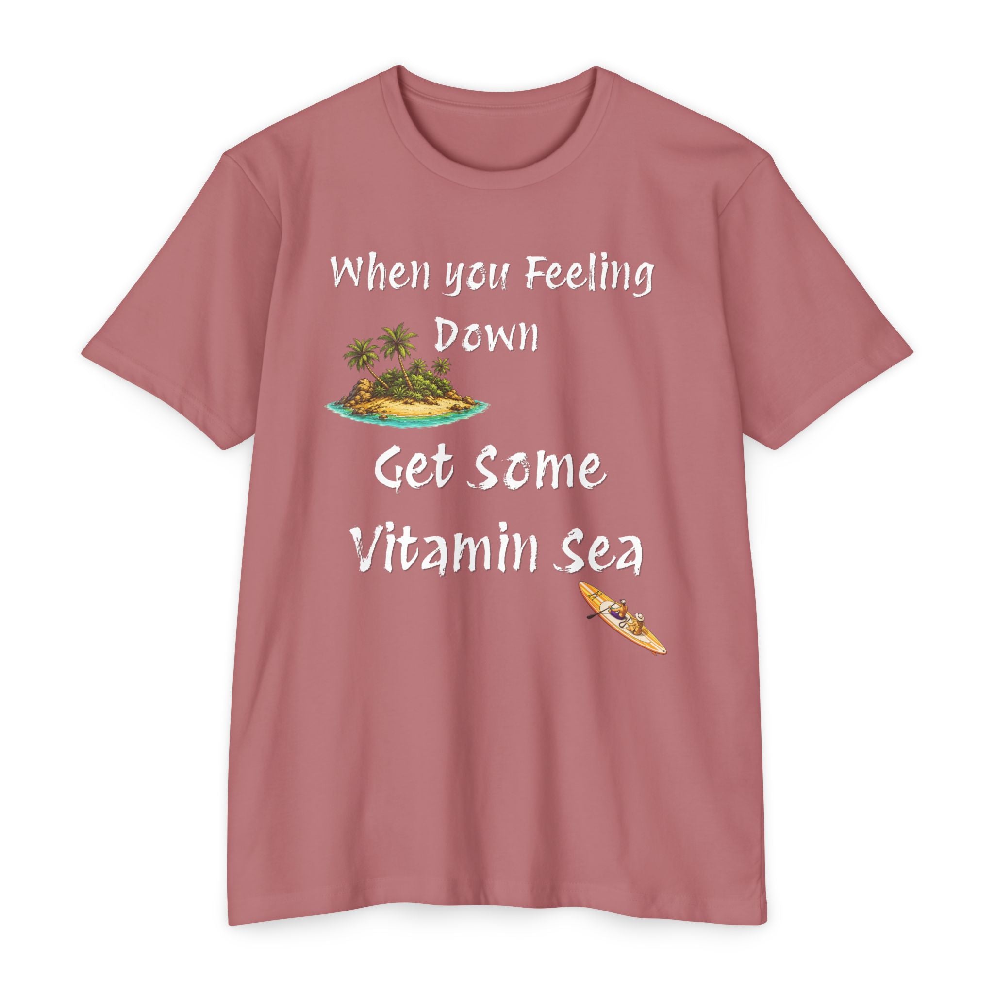 Vitamin Sea T-Shirt — "When You're Feeling Down Get Some Vitamin Sea"