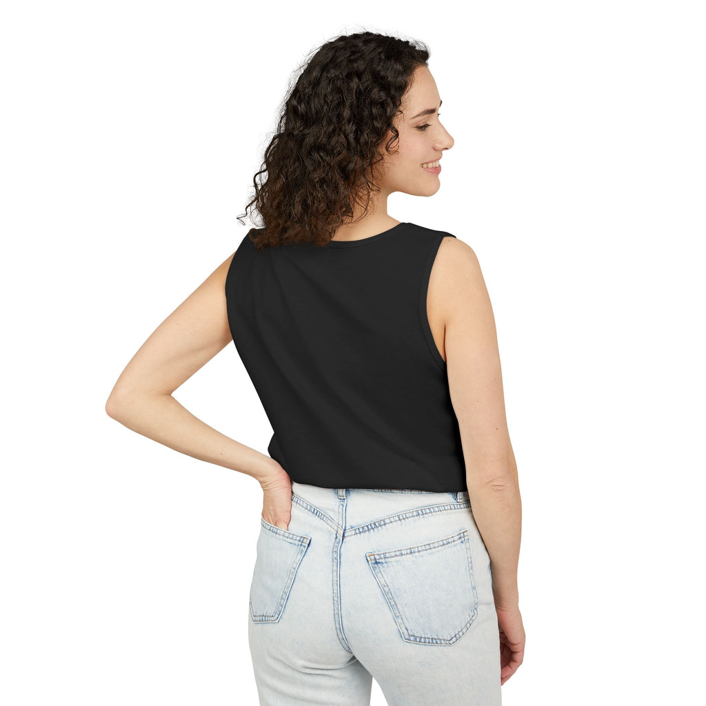 Fine Ish Loading Tank Top — Tropical Pin-Up Workout Graphic Tank