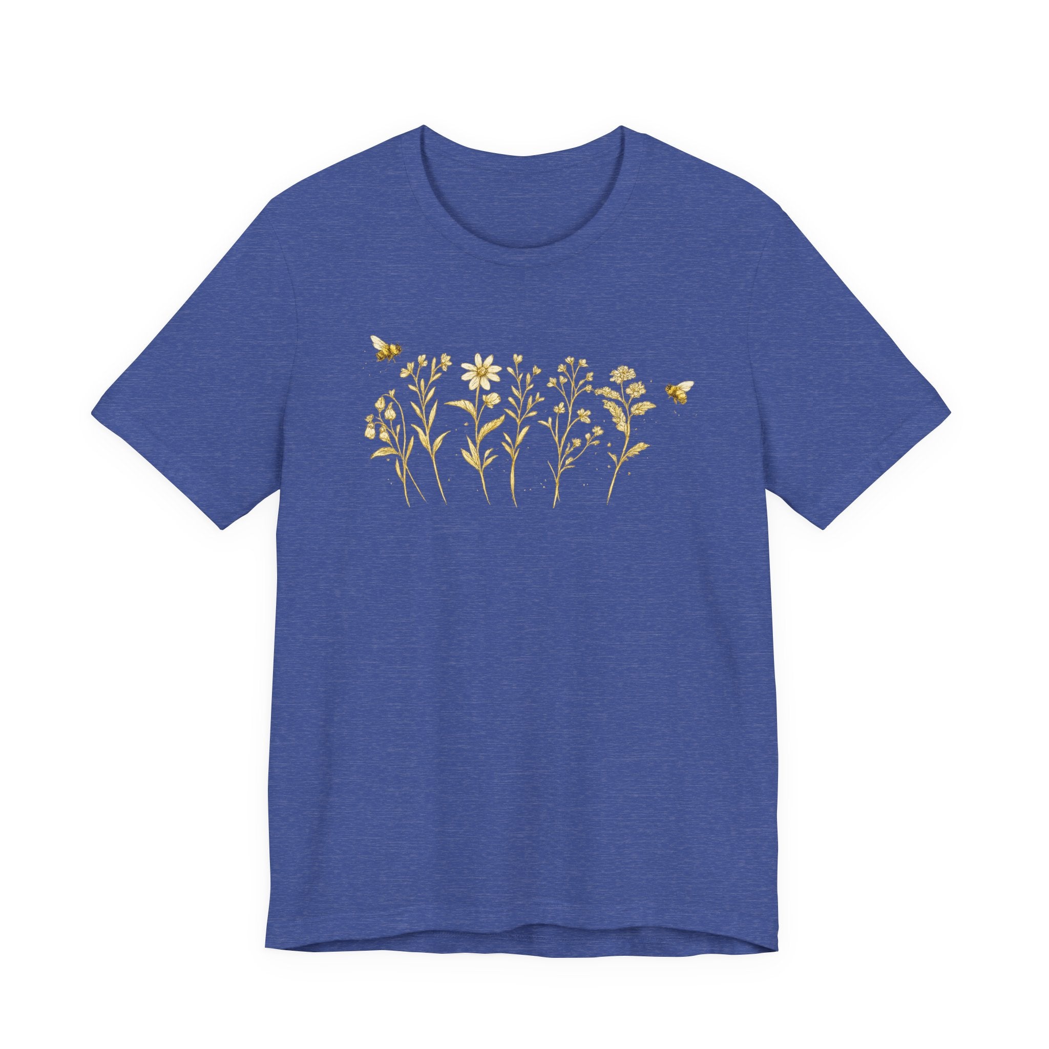 Gold Wildflower Graphic T-Shirt