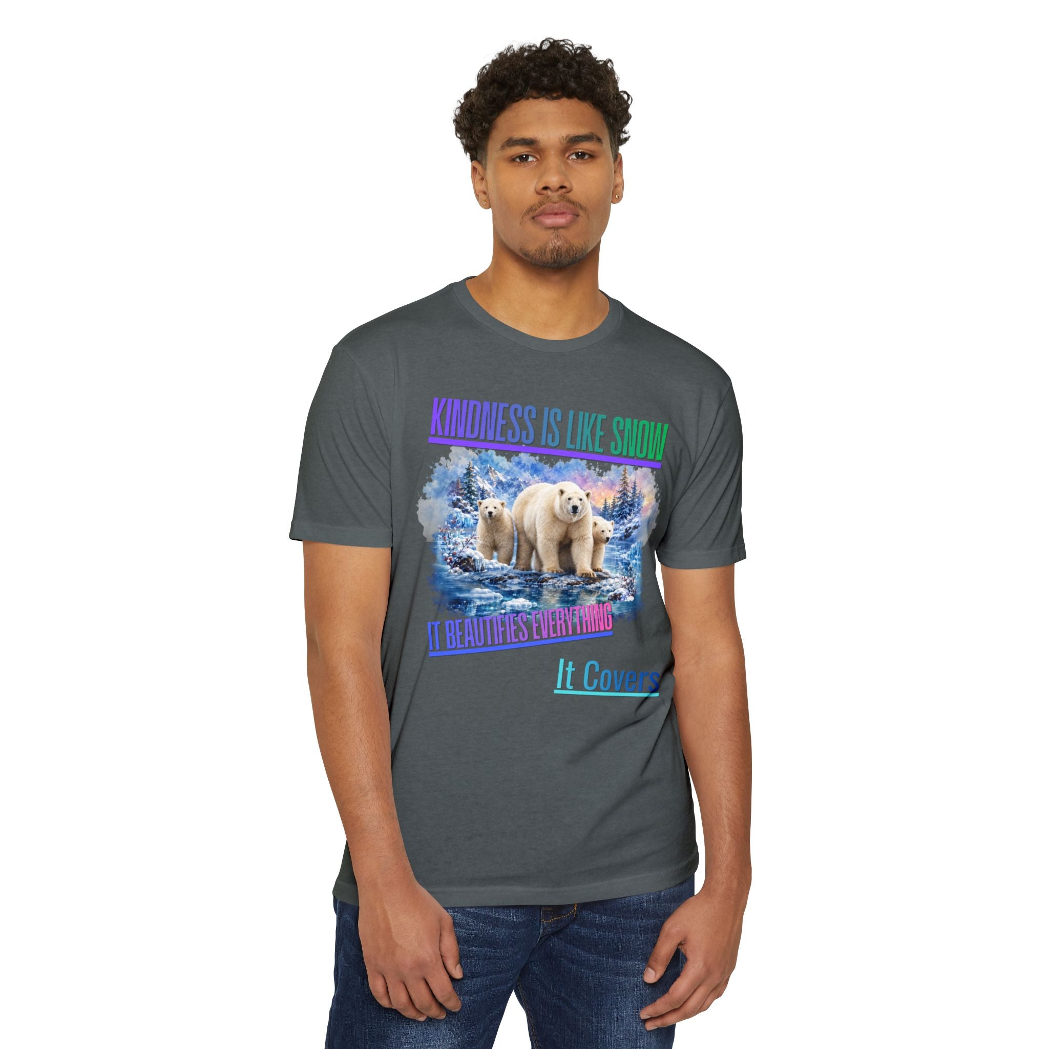 Kindness Is Like Snow Polar Bear T-Shirt