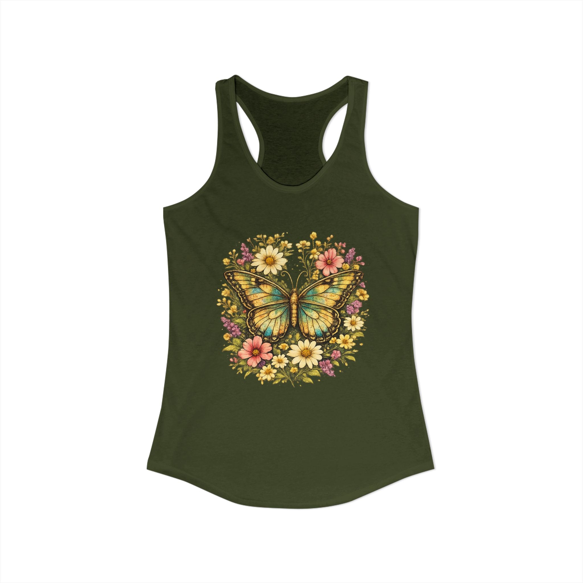 Women's Butterfly Ideal Racerback Tank
