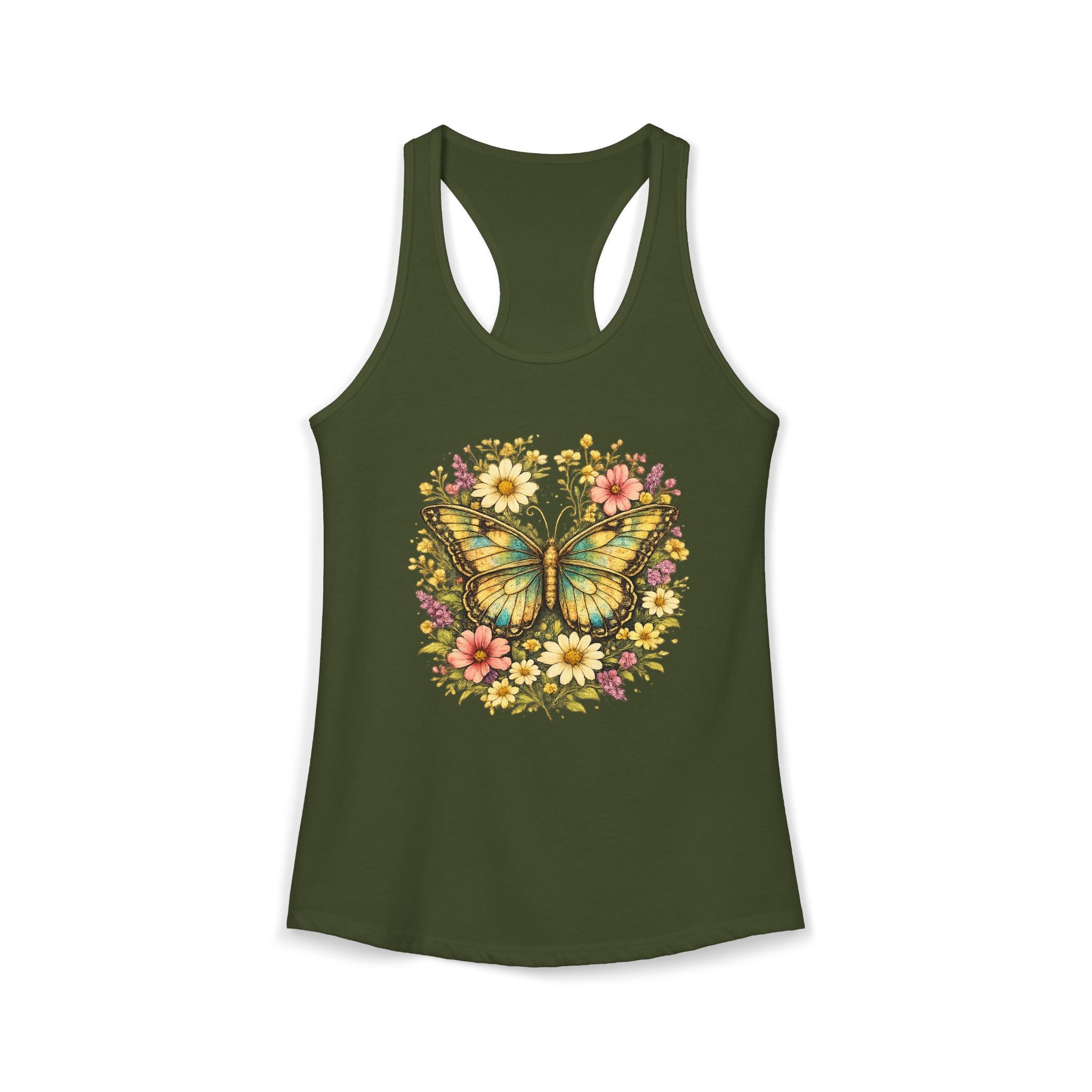 Women's Butterfly Ideal Racerback Tank