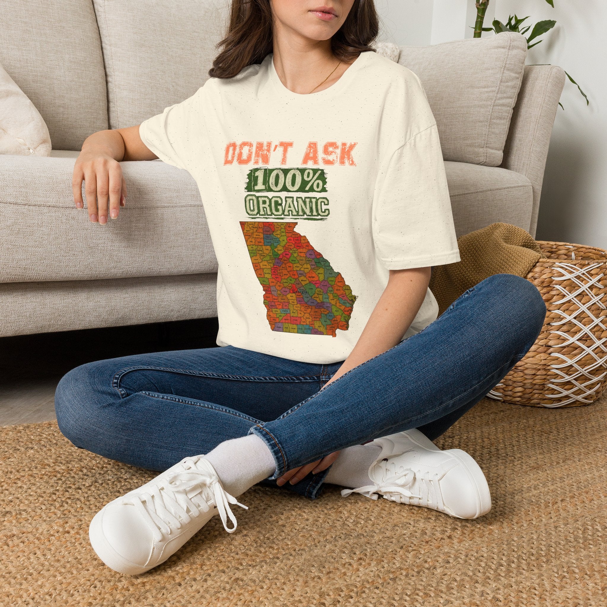 Don't Ask 100% Organic Georgia T-Shirt