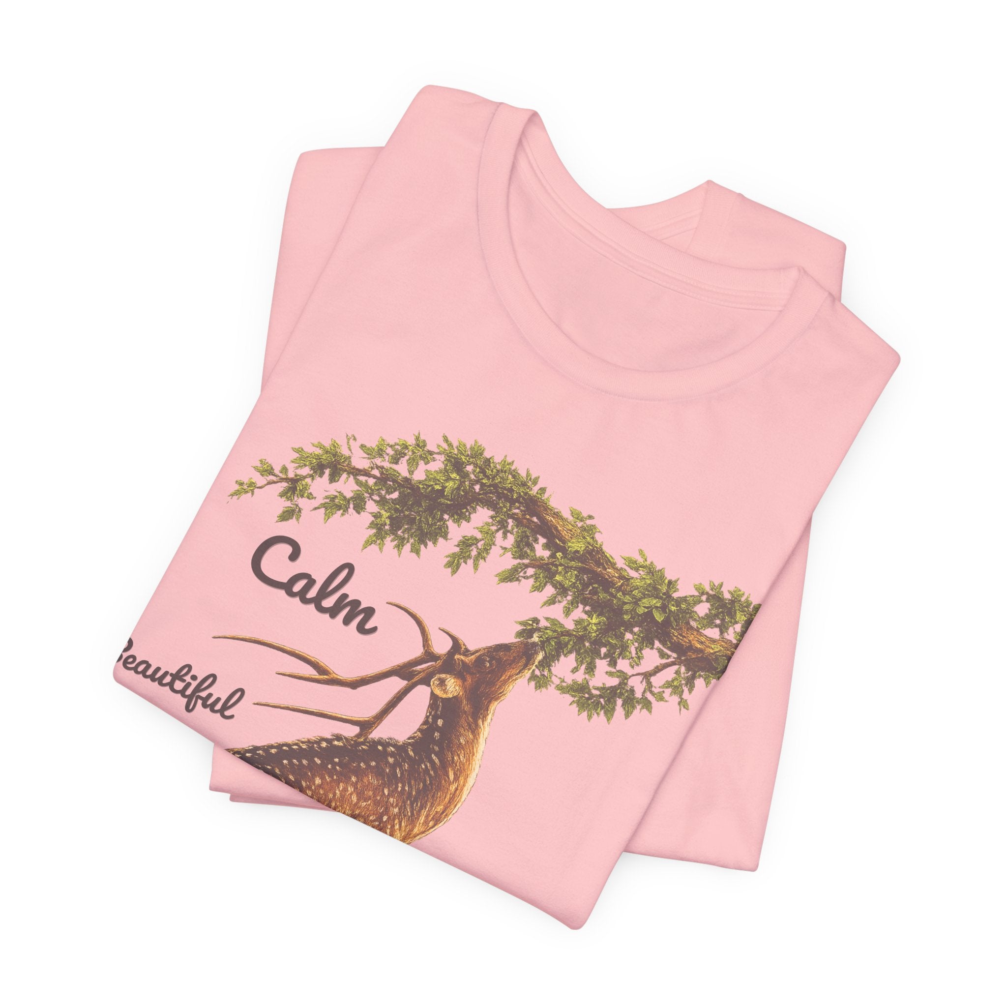 Calm Elegant Nature Deer T-Shirt