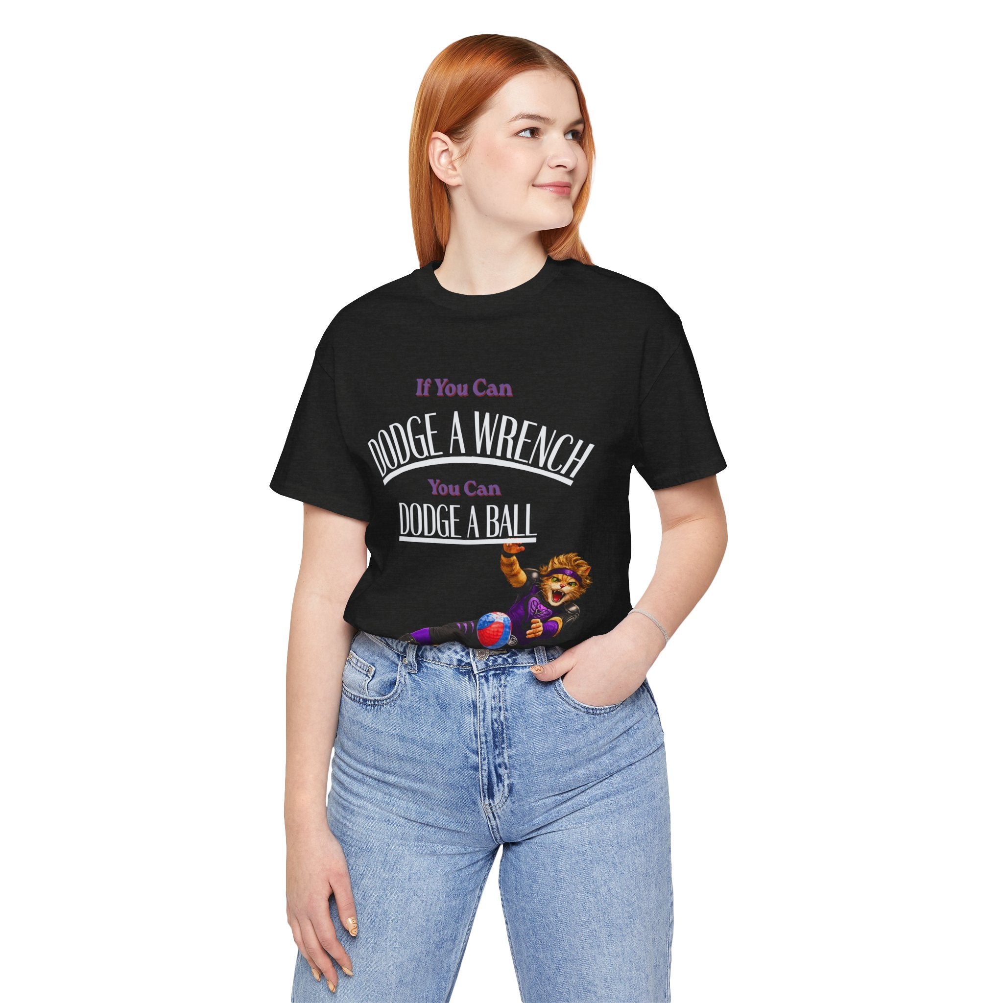 If you can Dodge a Wrench  T-Shirt — Funny Sports Tee
