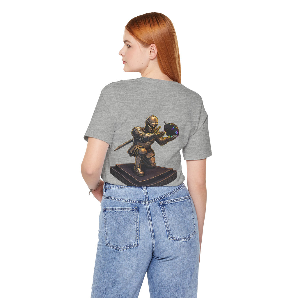 "Let Me Put You On Game" PC Mouse— Retro Gamer Knight Graphic Tee