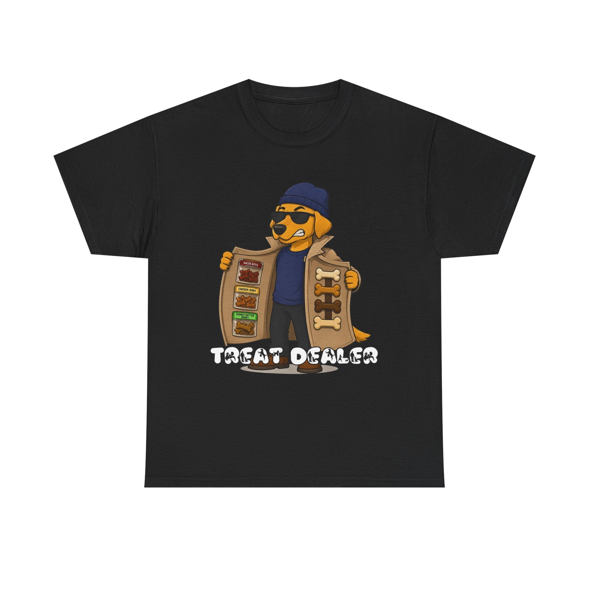 Treat Dealer T-Shirt — Funny Dog Shirt with Paw Print