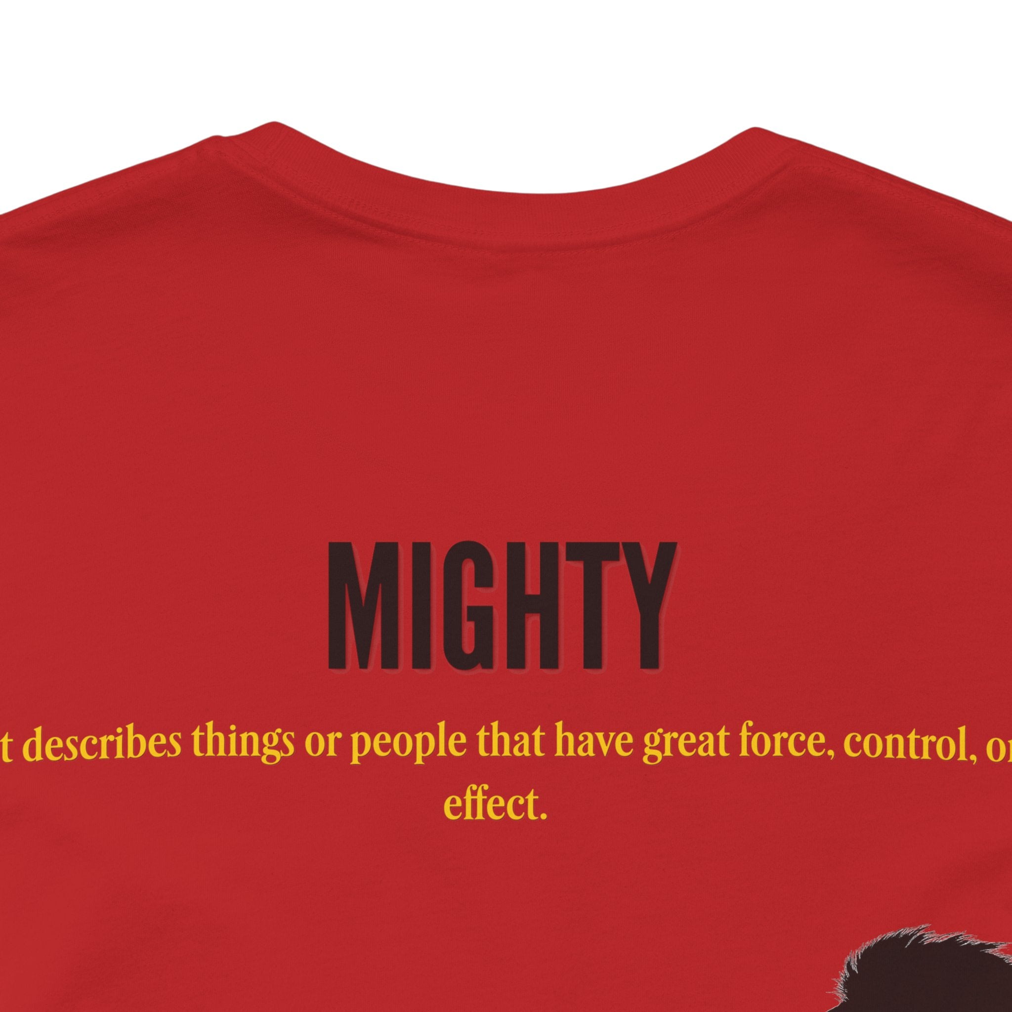 Powerful / Mighty Graphic Tee — Inspirational Strength T-Shirt