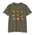 Retro Fish Reading  T-Shirt