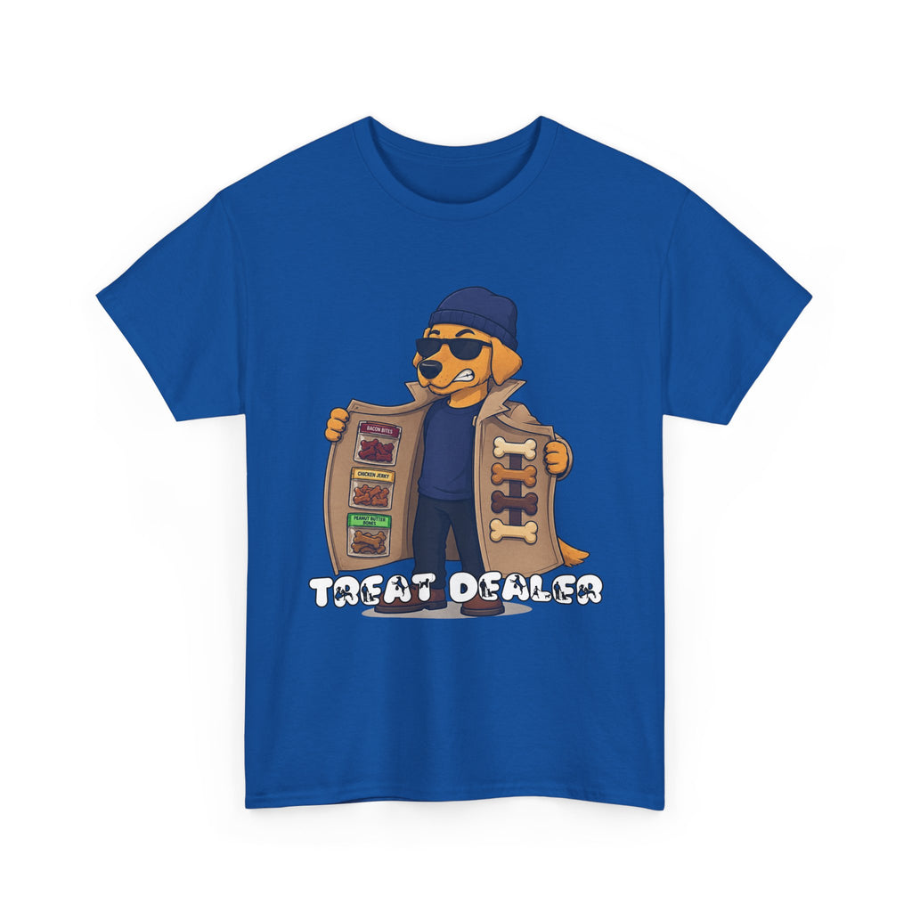 Treat Dealer T-Shirt — Funny Dog Shirt with Paw Print