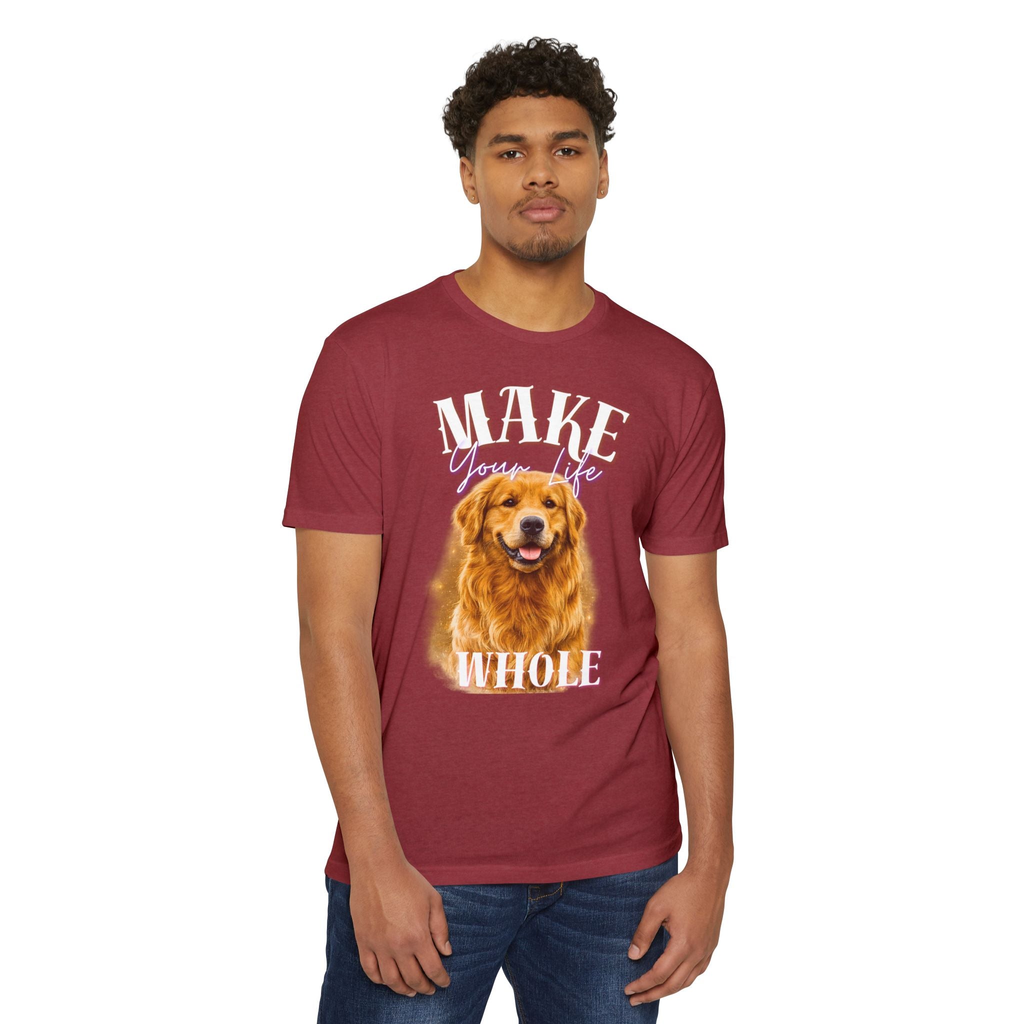 Make Your Life Whole Golden Retriever T-Shirt