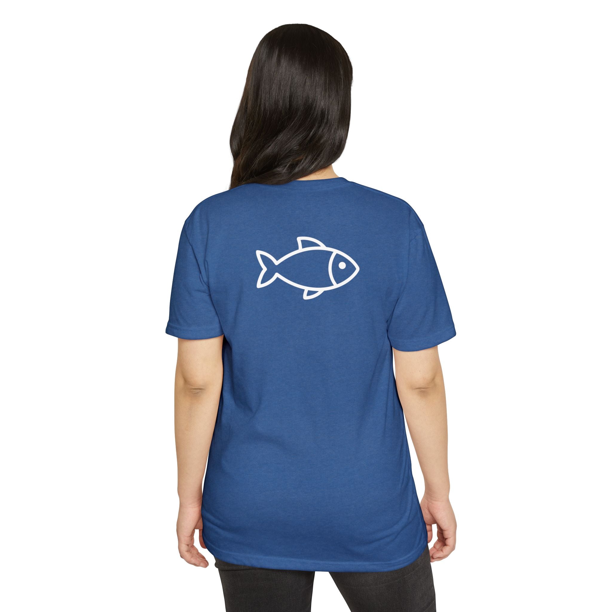 Retro Fish Reading  T-Shirt