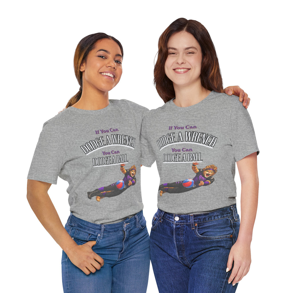 If you can Dodge a Wrench  T-Shirt — Funny Sports Tee