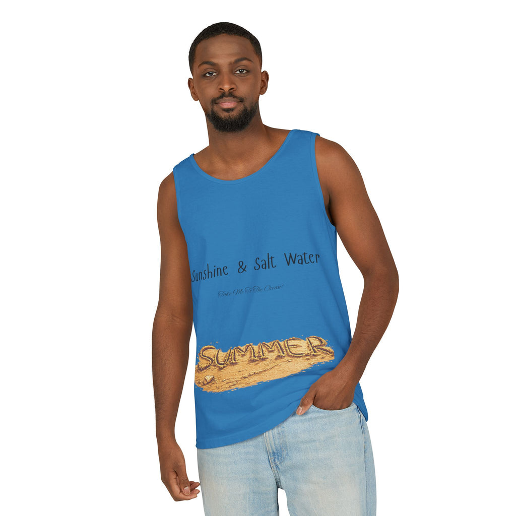 "Sunshine & Salt Water" Beach Graphic