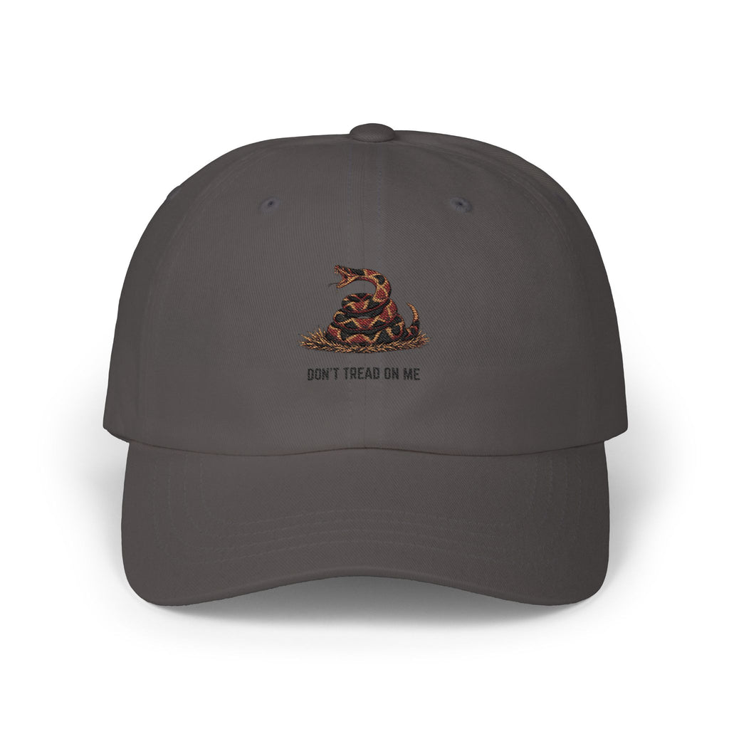 Classic Dad Cap — 'Don't Tread On Me' Gadsden Snake Embroidered Baseball Hat