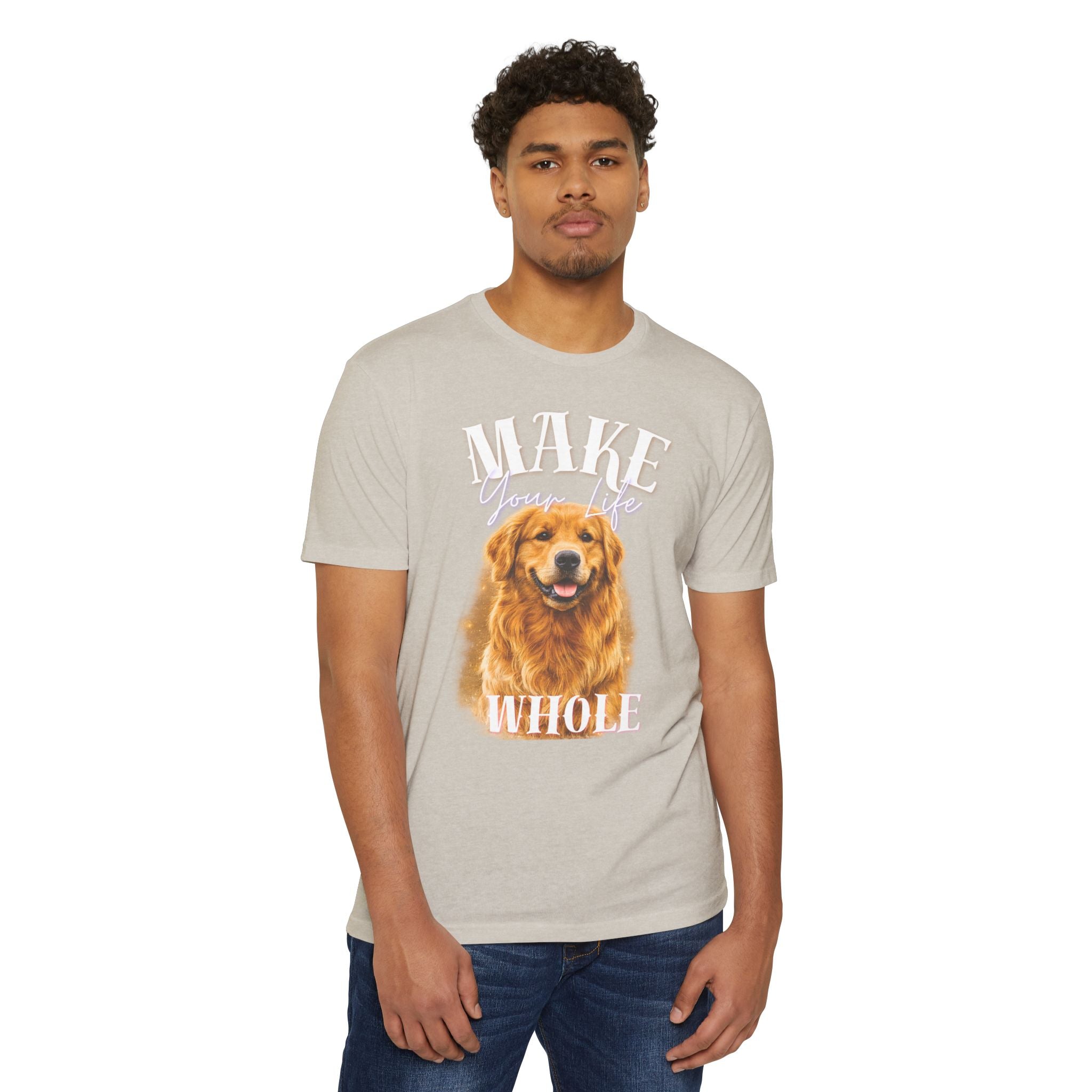 Make Your Life Whole Golden Retriever T-Shirt