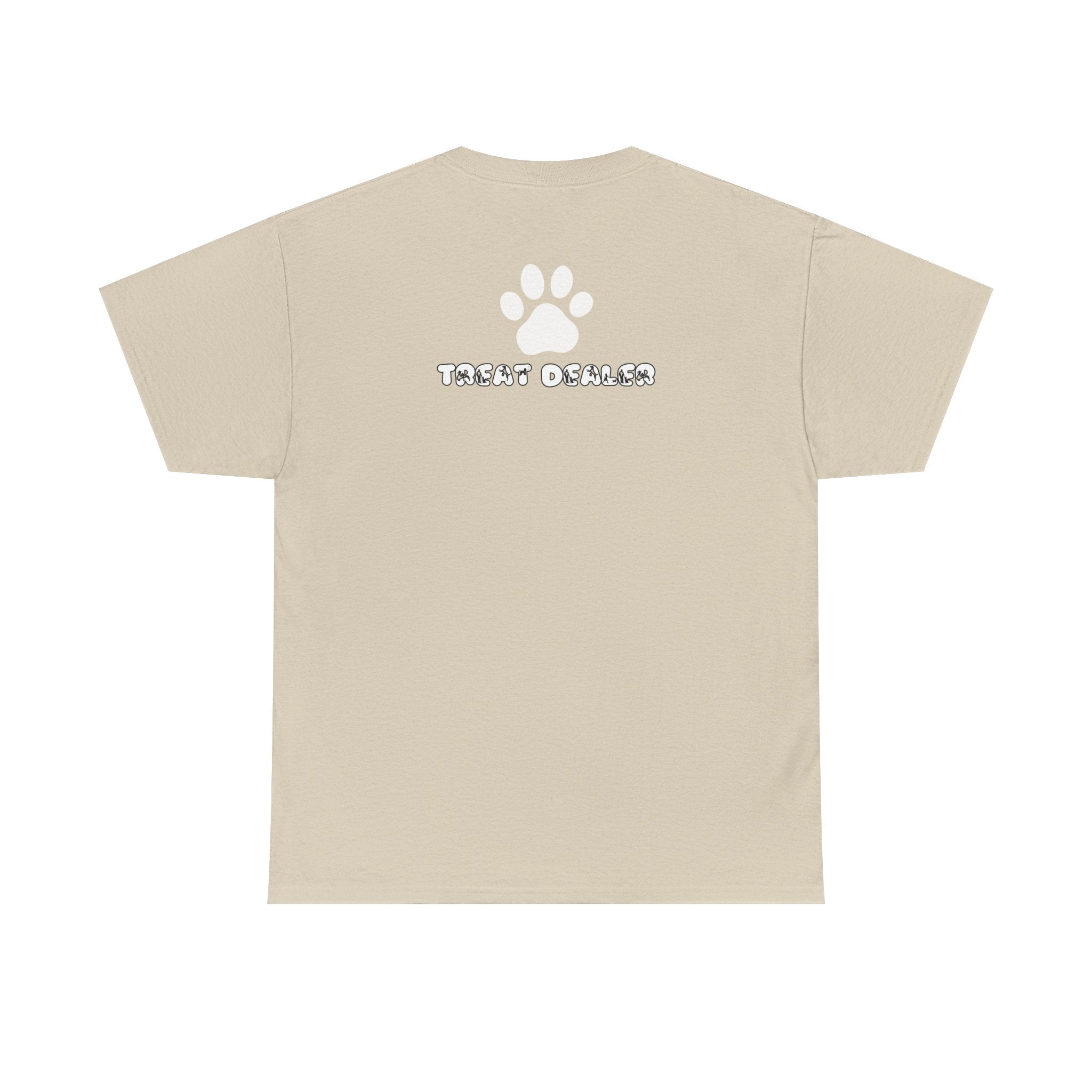 Treat Dealer T-Shirt — Funny Dog Shirt with Paw Print