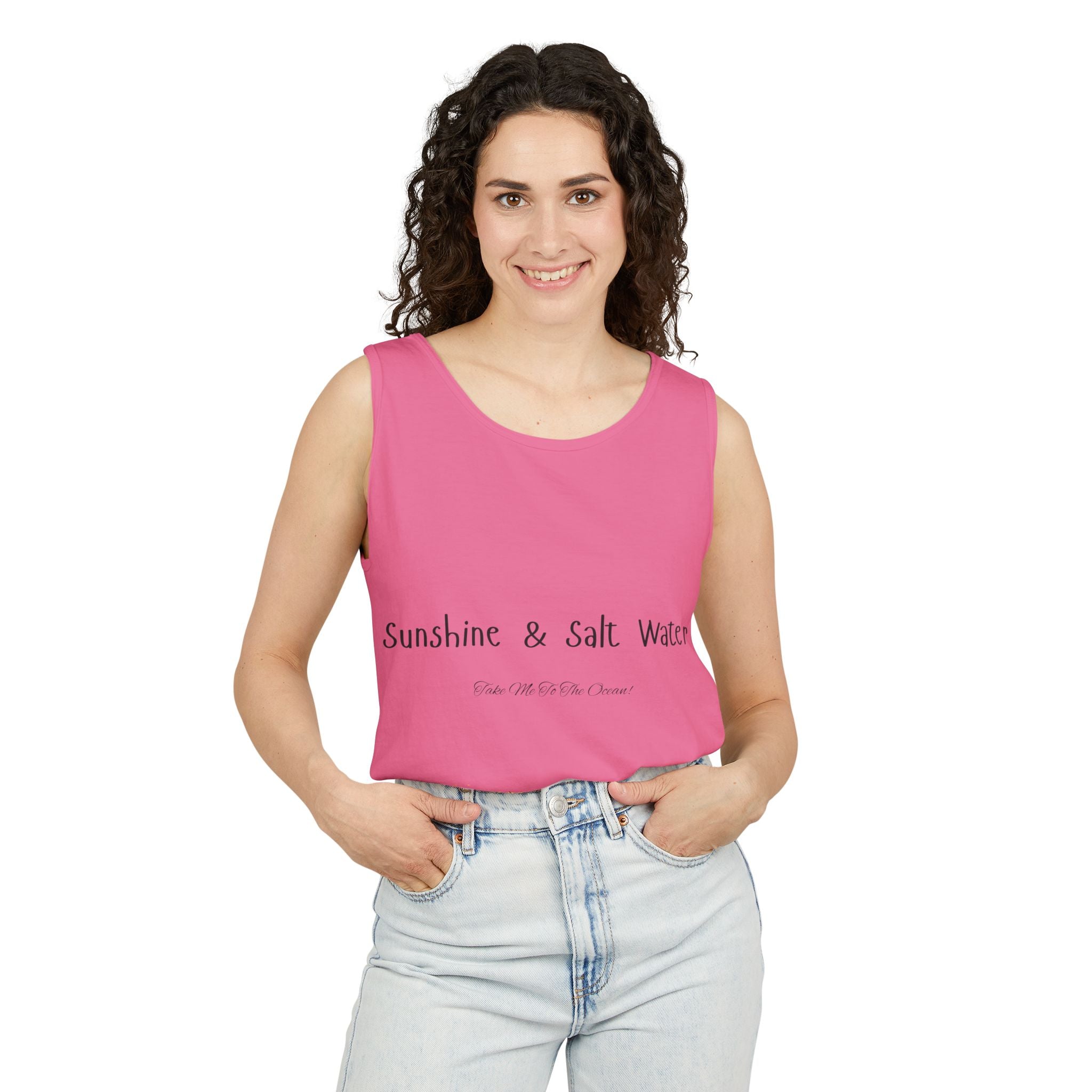 "Sunshine & Salt Water" Beach Graphic