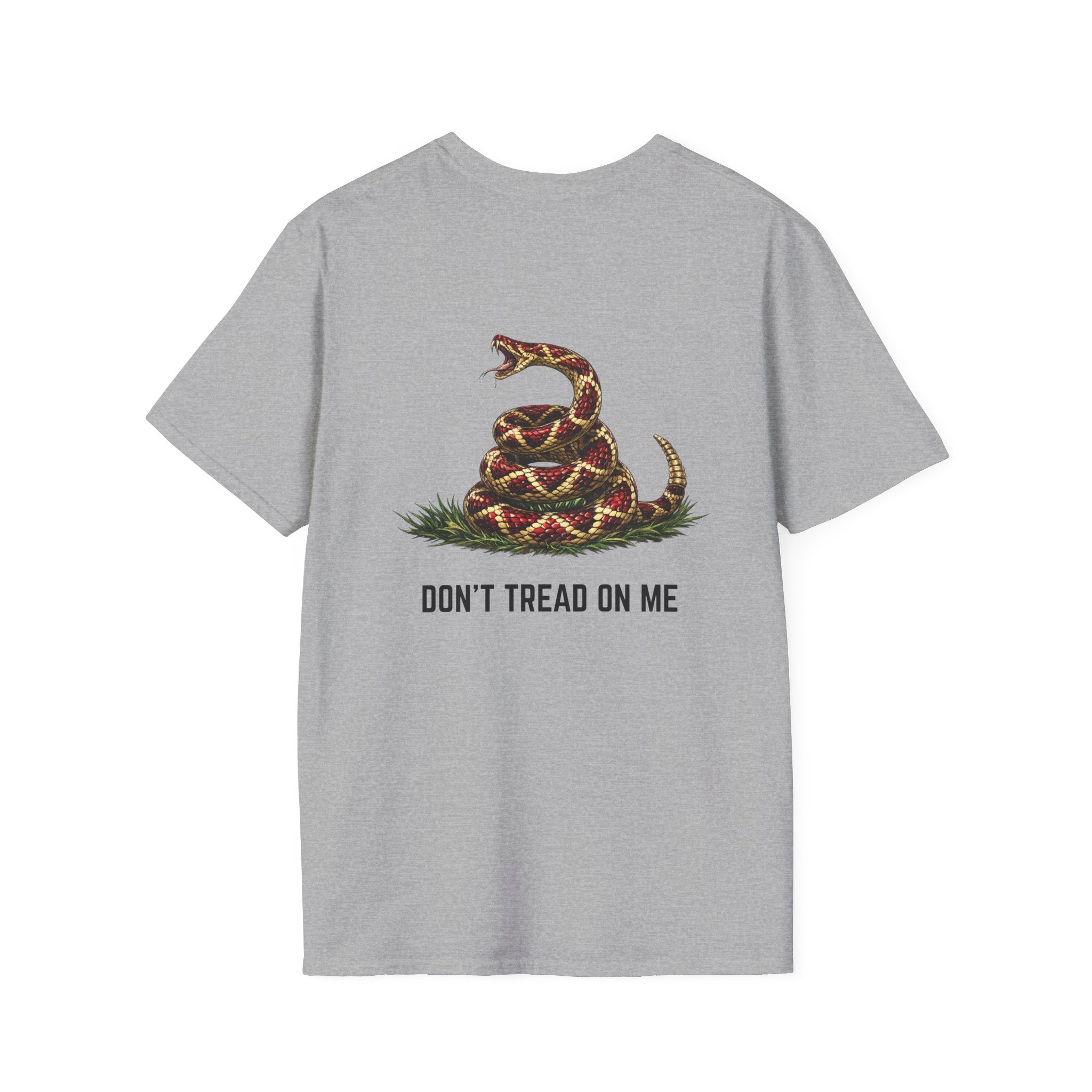Snake on Cactus Pocket T-Shirt — Minimal Southwestern Vibe Tee