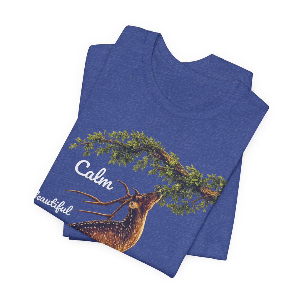 Calm Elegant Nature Deer T-Shirt
