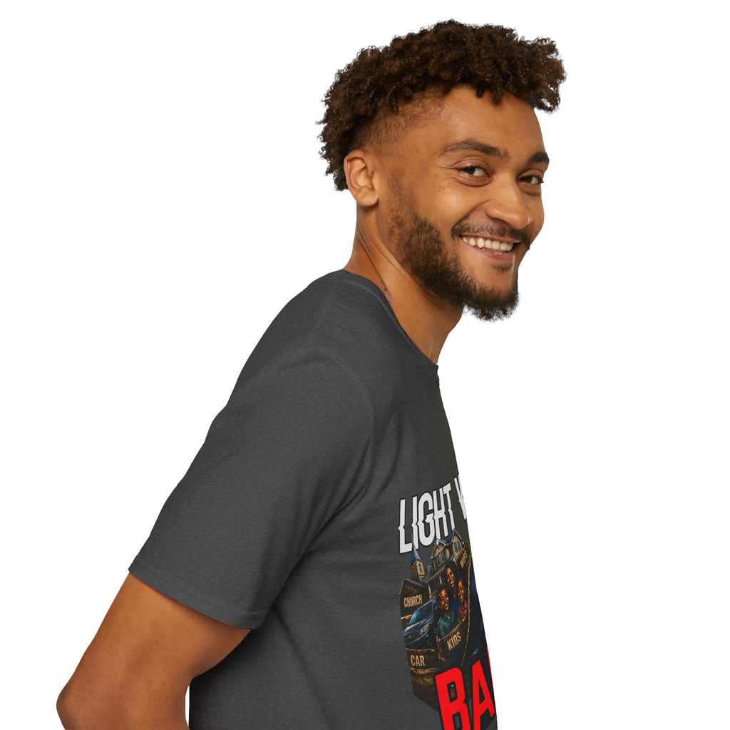 "Light Weight Baby" T‑Shirt – Father Graphic Tee
