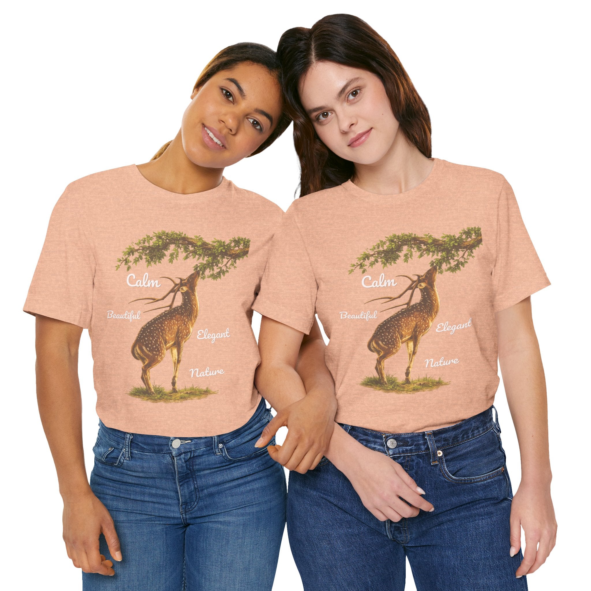 Calm Elegant Nature Deer T-Shirt