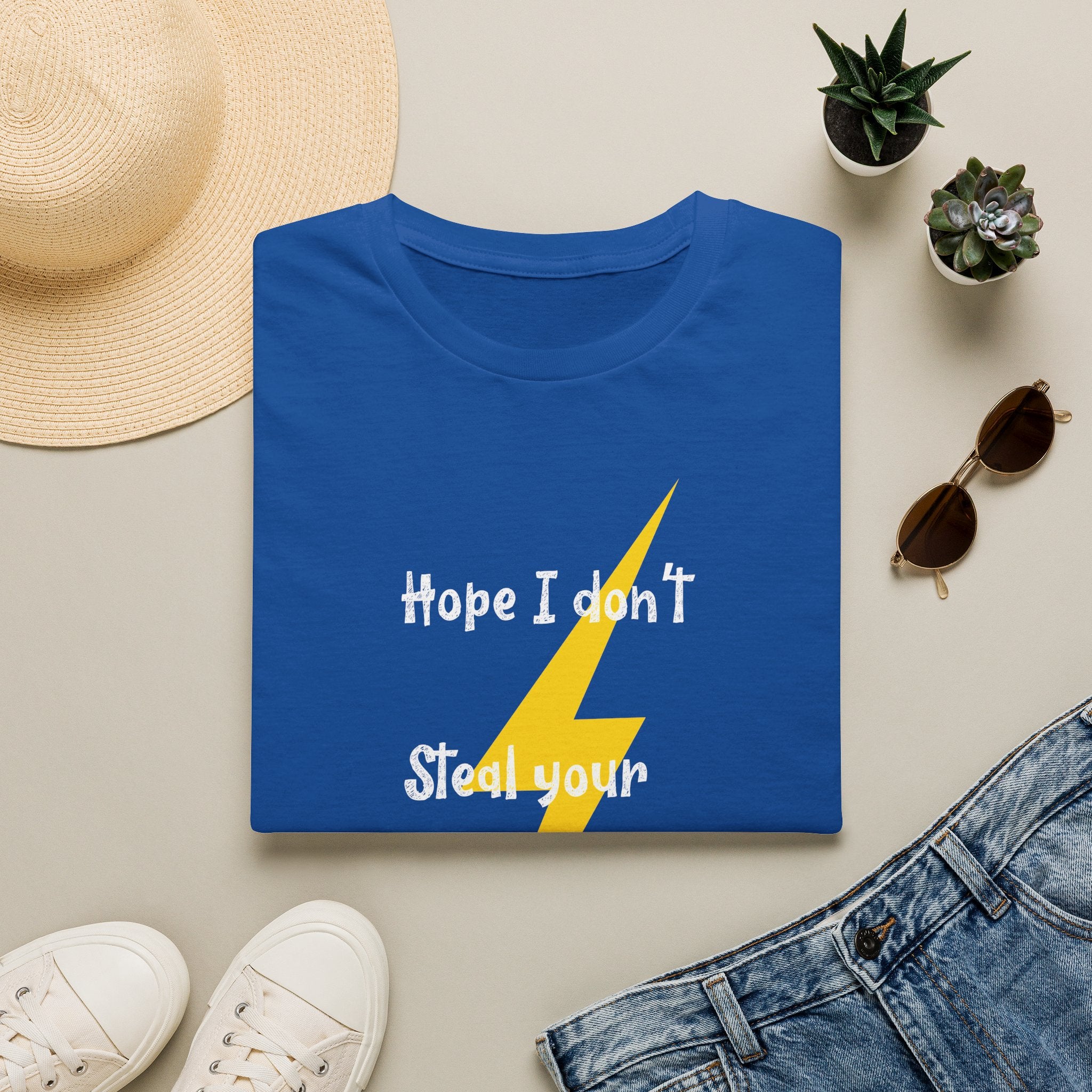"Hope I Don't Steal Your Thunder" Lightning Tee