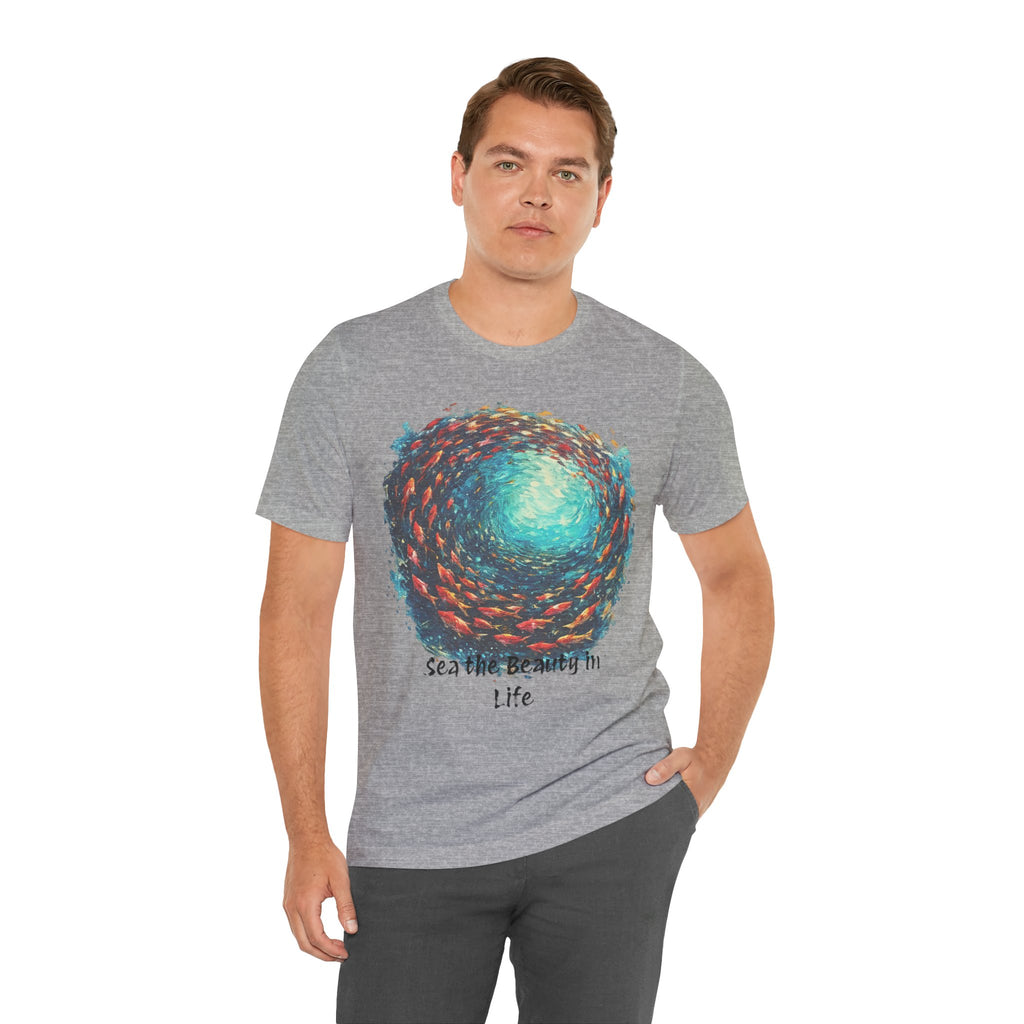 "Sea the Beauty in Life" ocean shirt