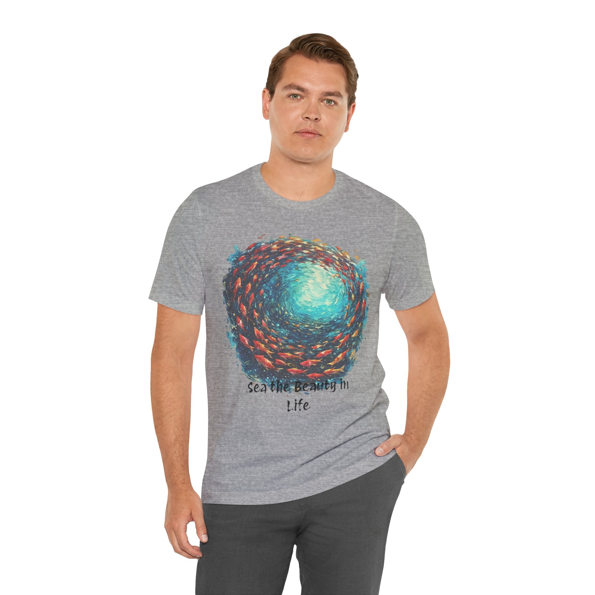 "Sea the Beauty in Life" ocean shirt