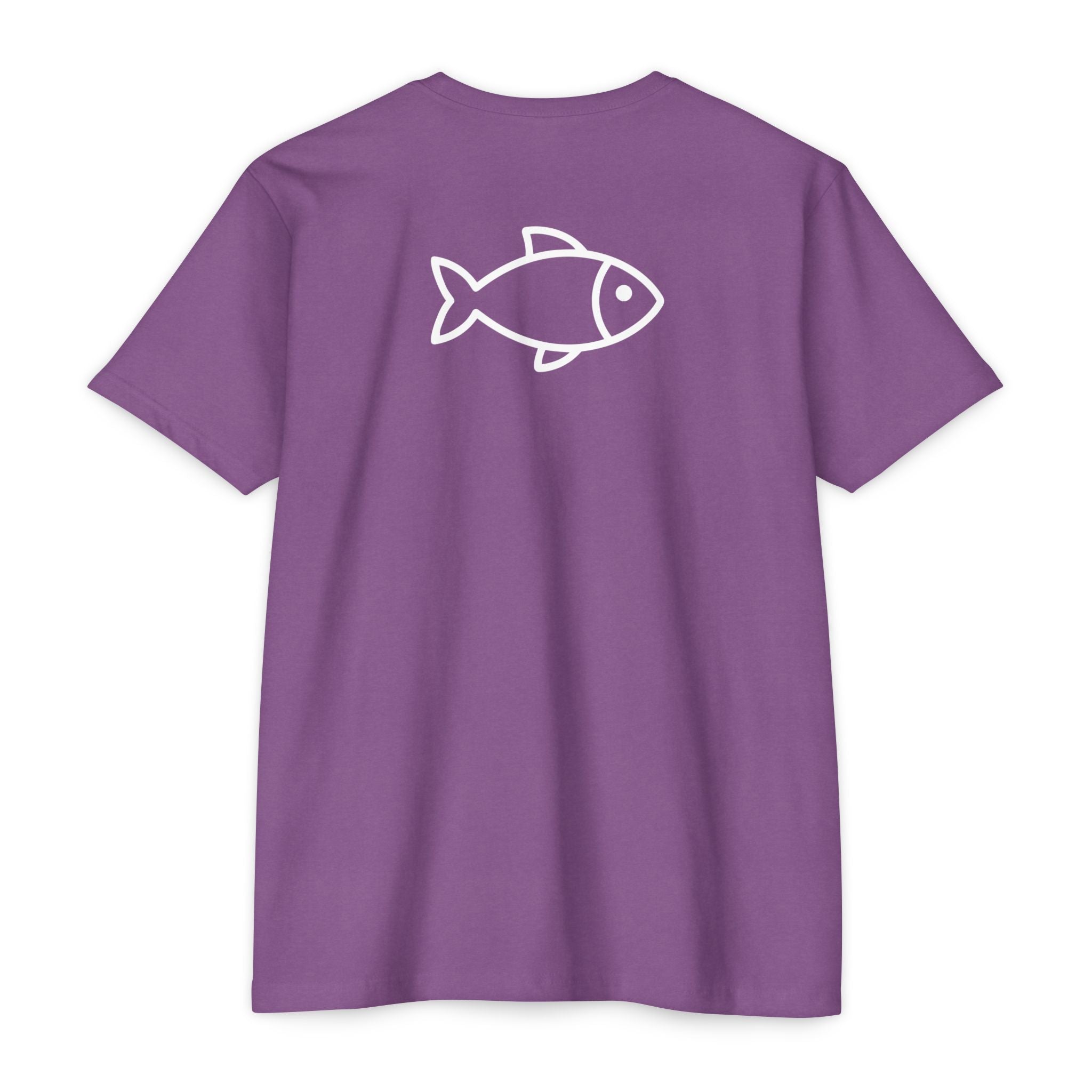 Retro Fish Reading  T-Shirt