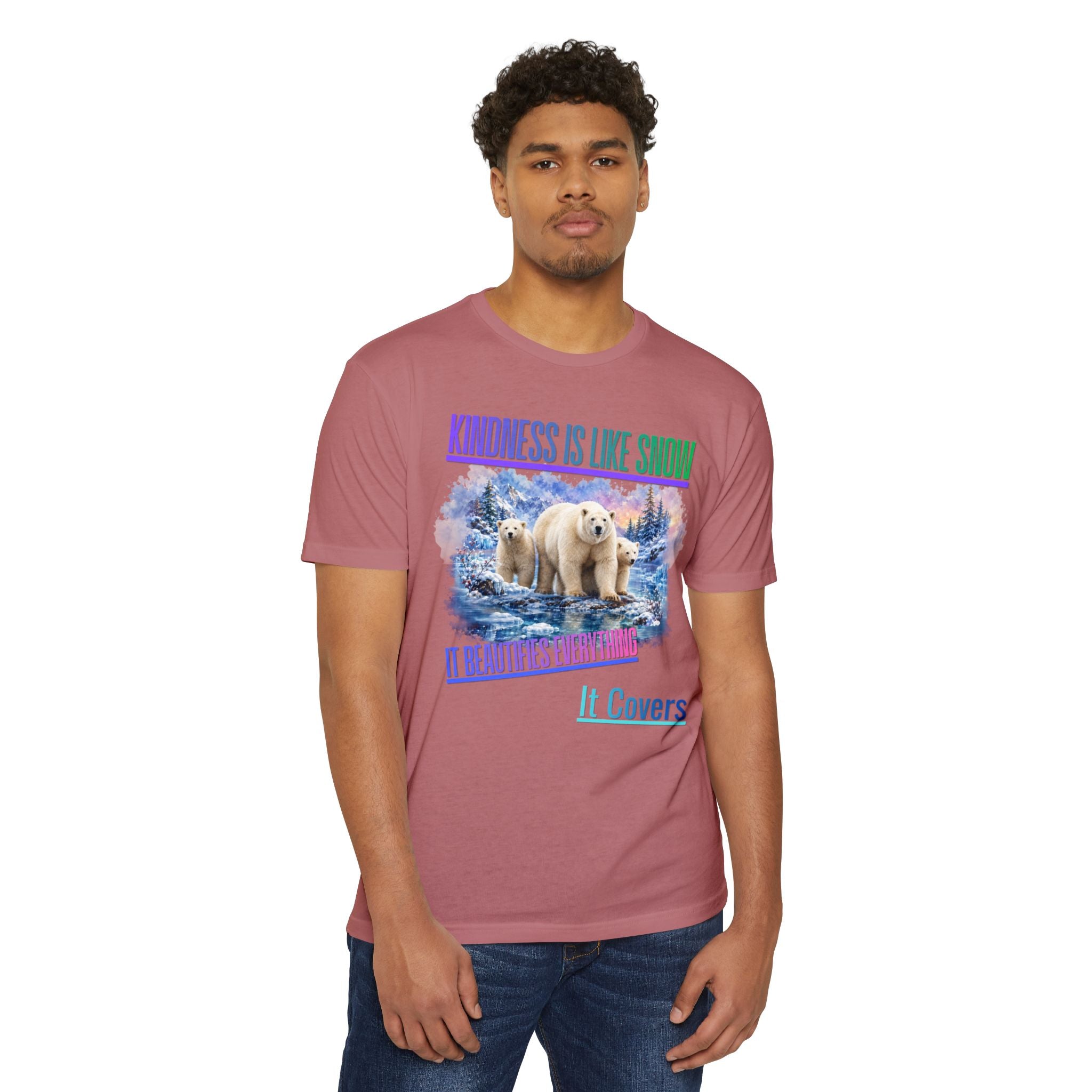 Kindness Is Like Snow Polar Bear T-Shirt