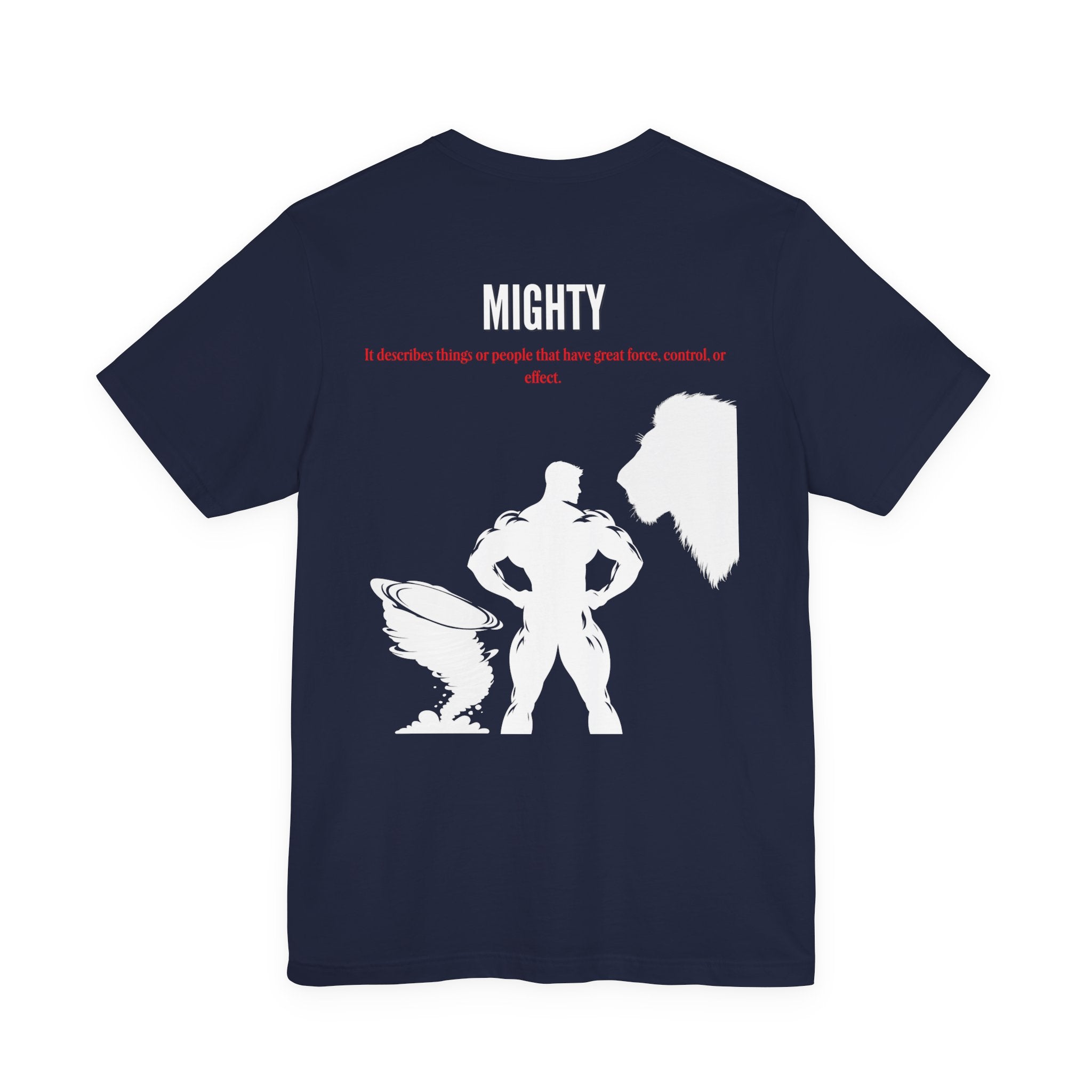 Powerful / Mighty Graphic Tee — Inspirational Strength T-Shirt